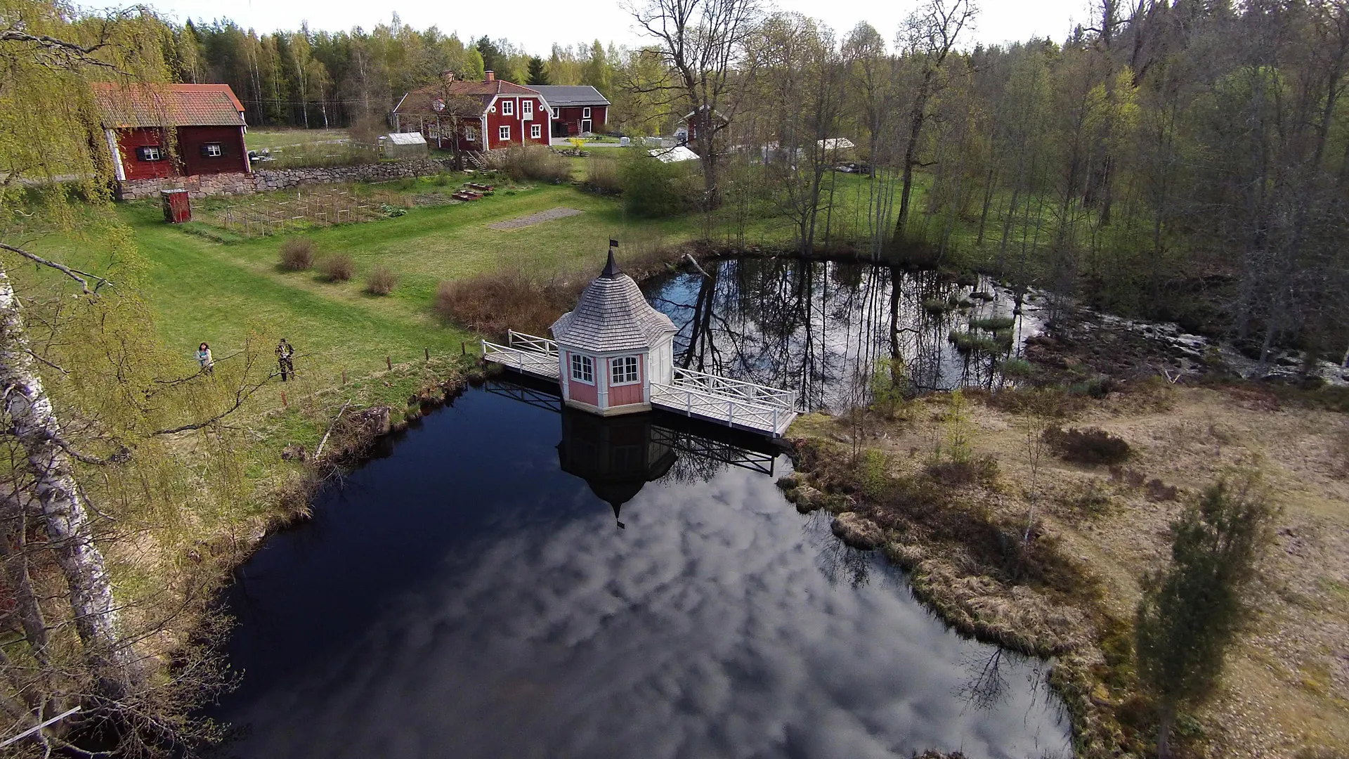 Photo showing: Ebba Brahes lusthus i Bockhammar, Stjärnvik