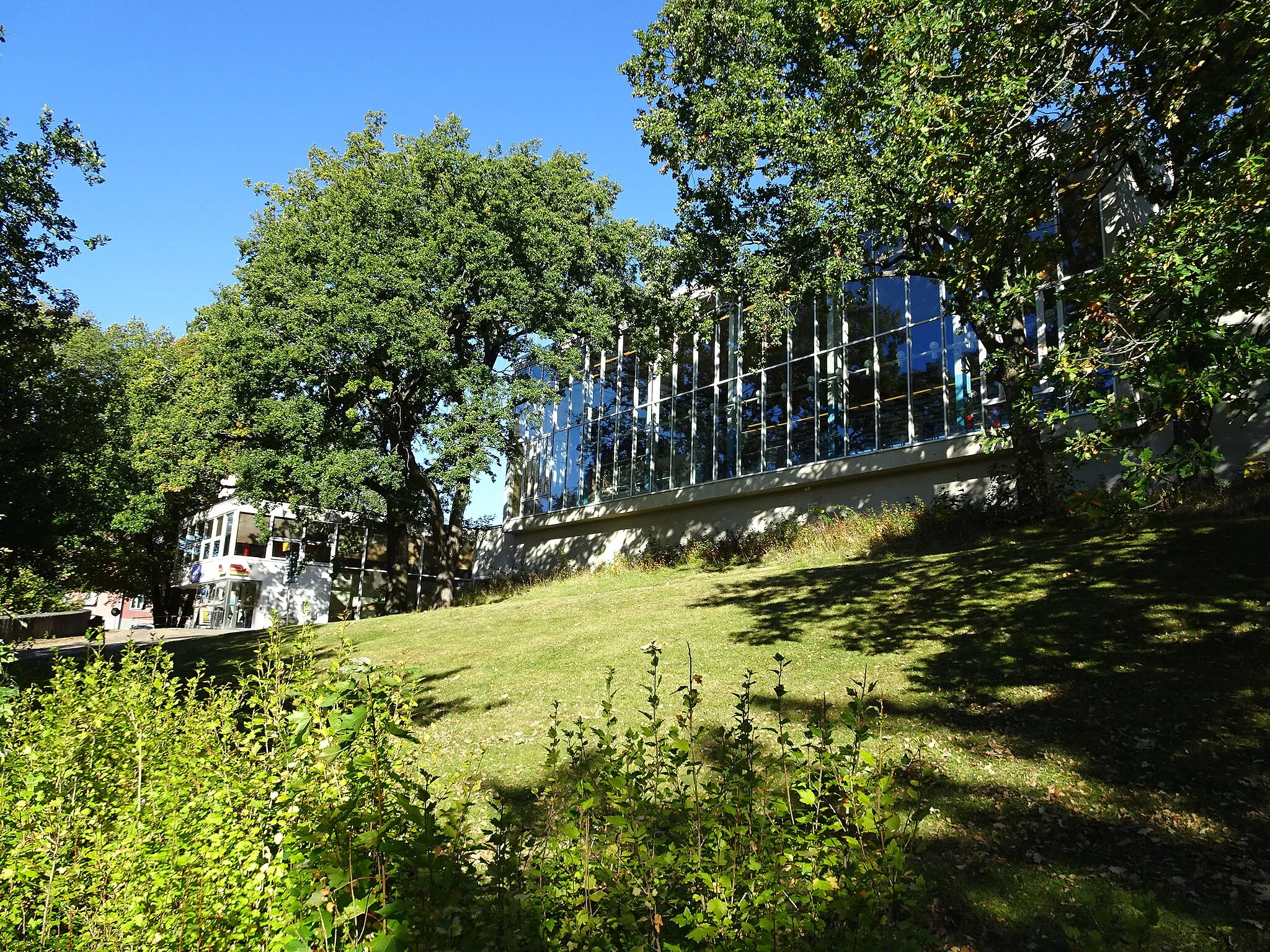 Photo showing: Kristiansborgsbadet, a city bath in Västerås, Sweden.