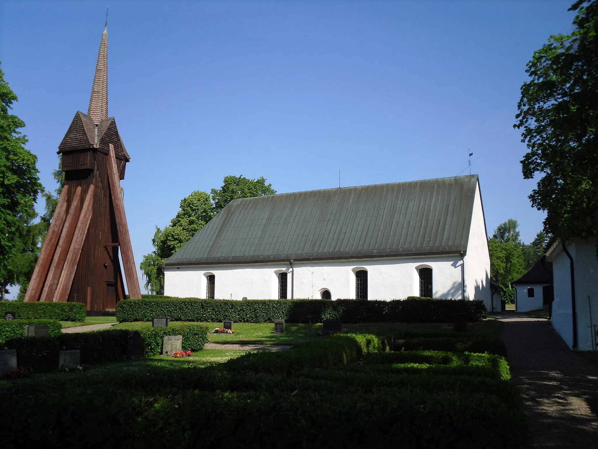 Photo showing: Västra Ny Church, Nykyrka, Motala, Sweden.