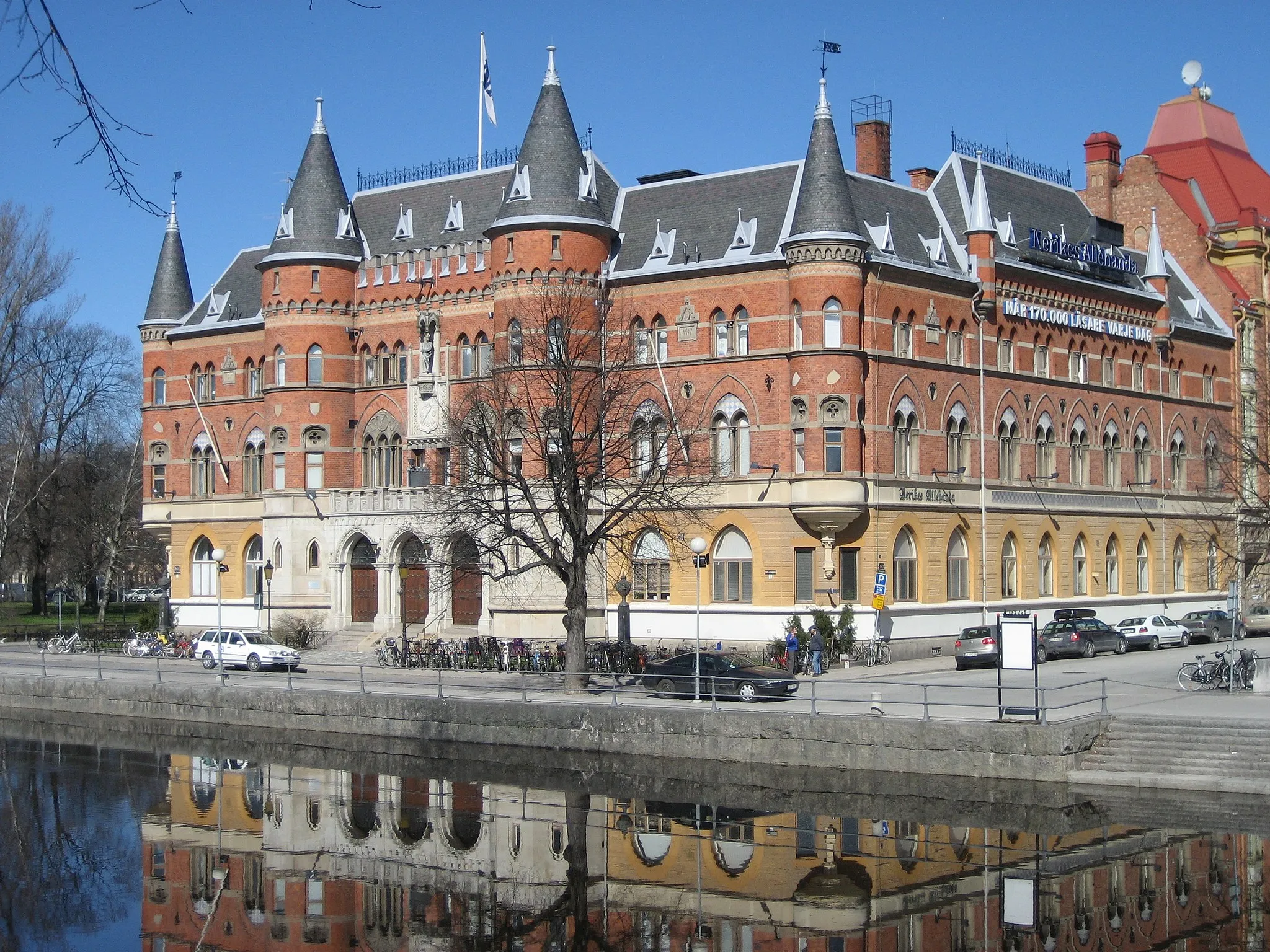 Photo showing: Allehandaborgen in Örebro, Sweden.