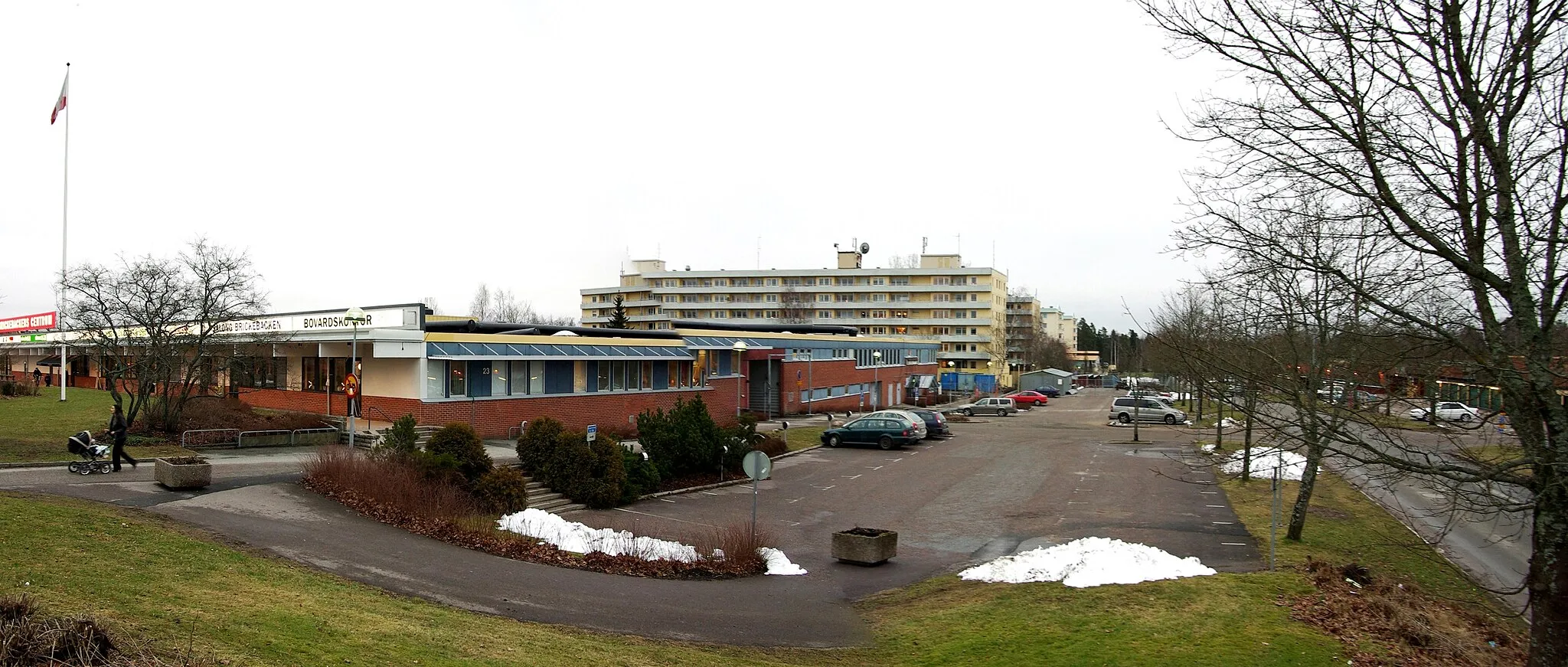 Photo showing: Centrum i Brickebacken