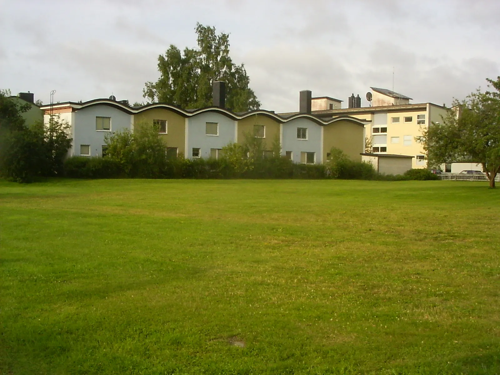 Photo showing: Houses at Gyttorp, Nora municipality, Sweden