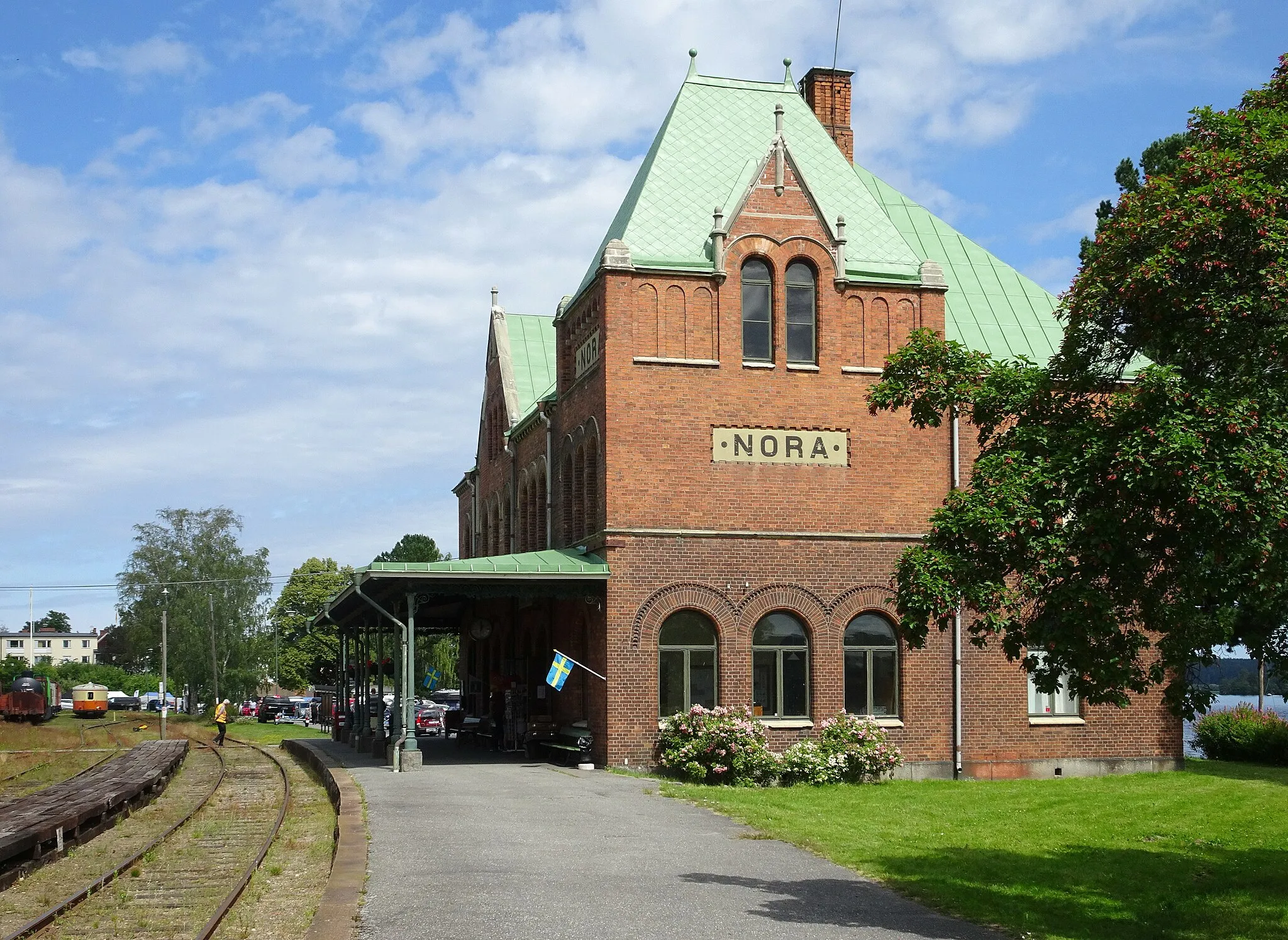 Photo showing: Nora stationshus