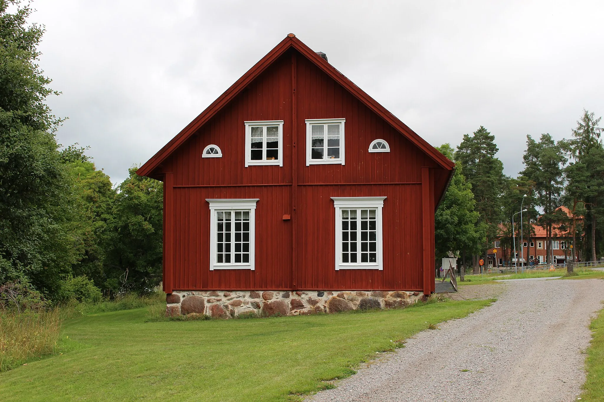 Photo showing: Mariebergs gamla skola i Vendel.