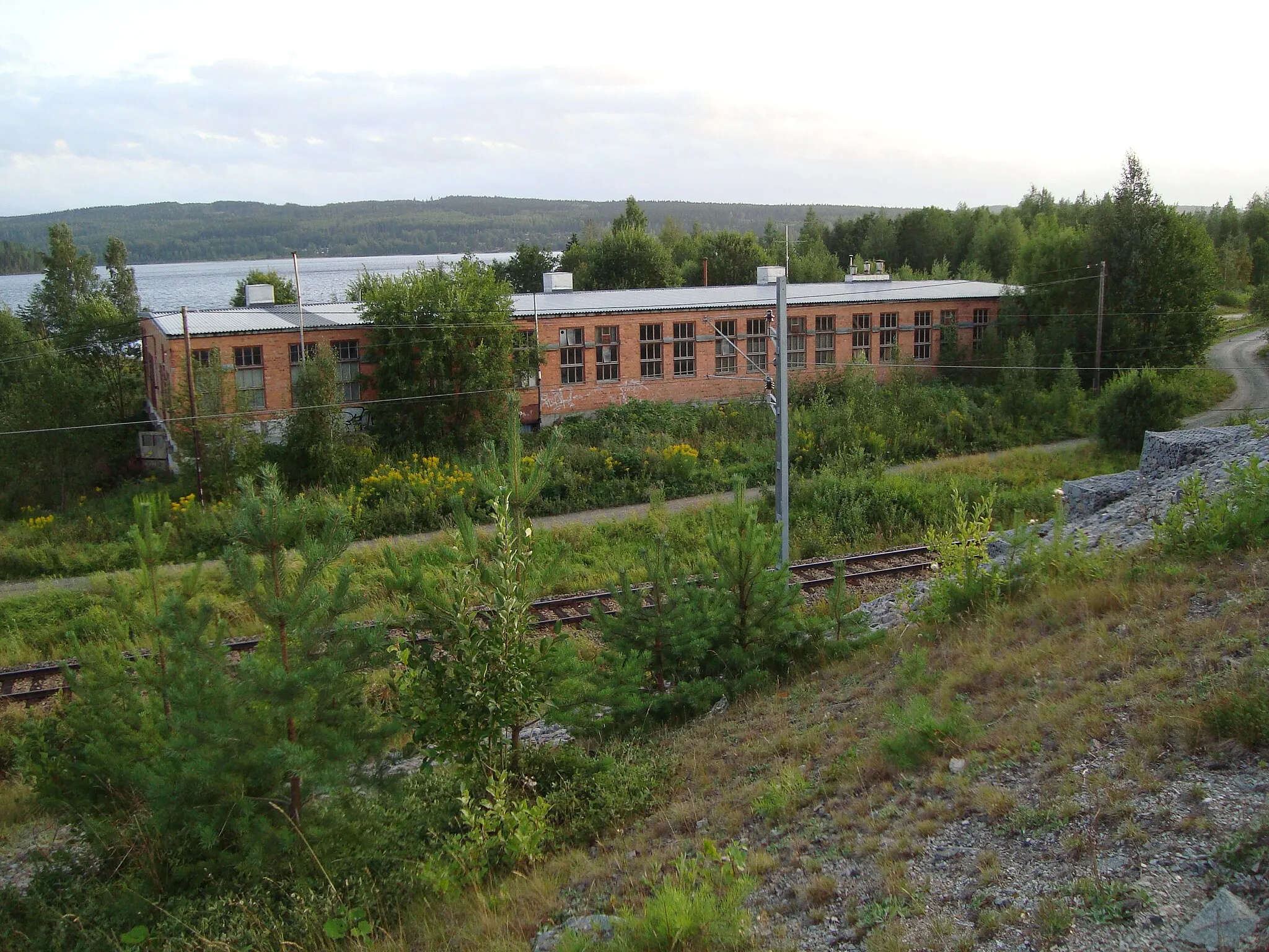 Photo showing: Old sawmill of Vad, Smedjebacken Municipality, Sweden