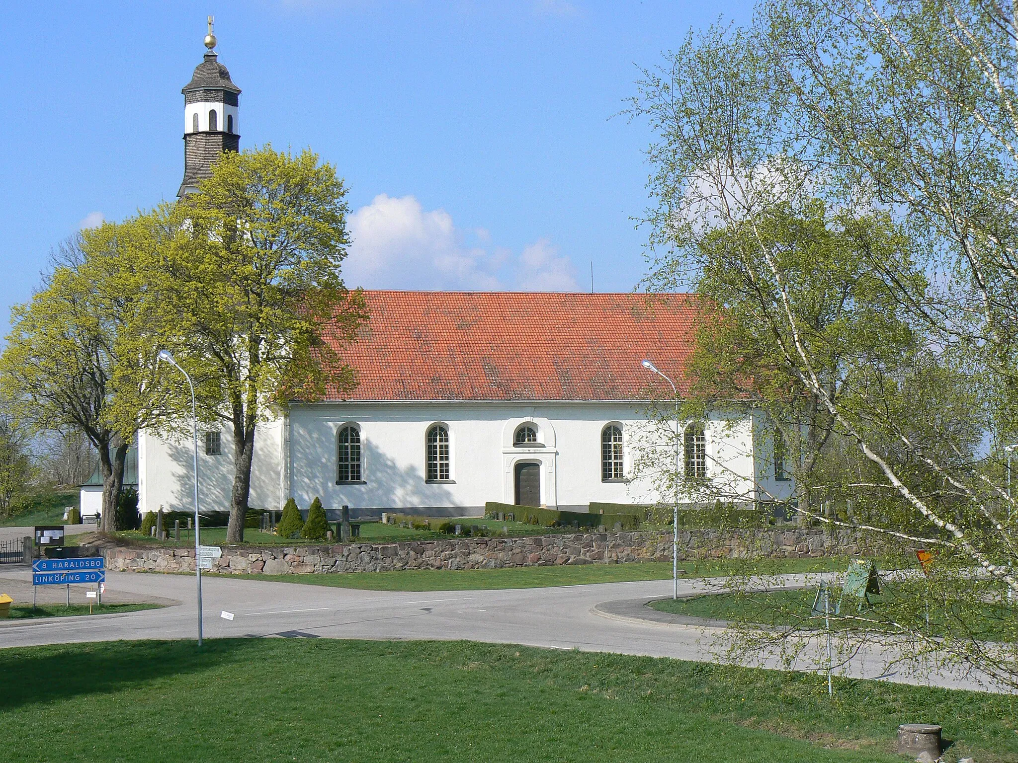 Photo showing: Nykil church, Church of Sweden in Diocese of Linköping