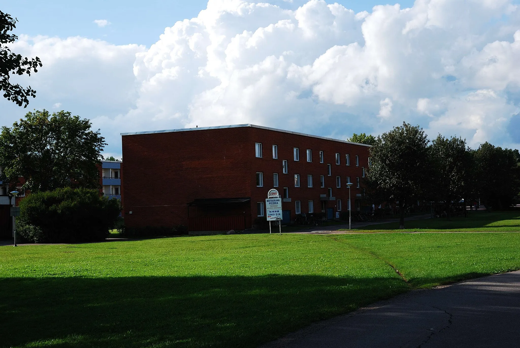 Photo showing: Låghus i Flogsta, Uppsala.