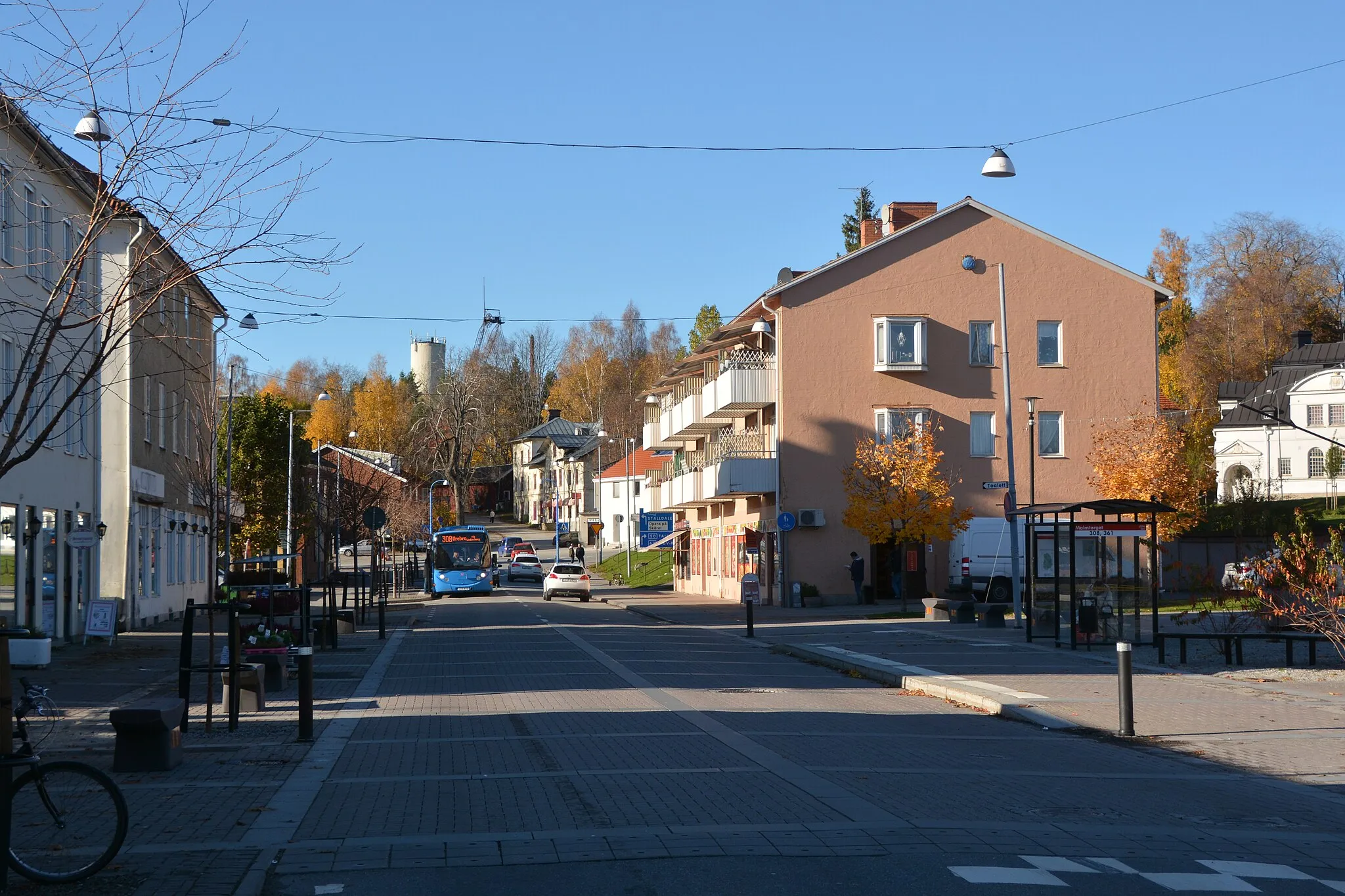 Photo showing: Kopparbergs centrum vid Malmtorget