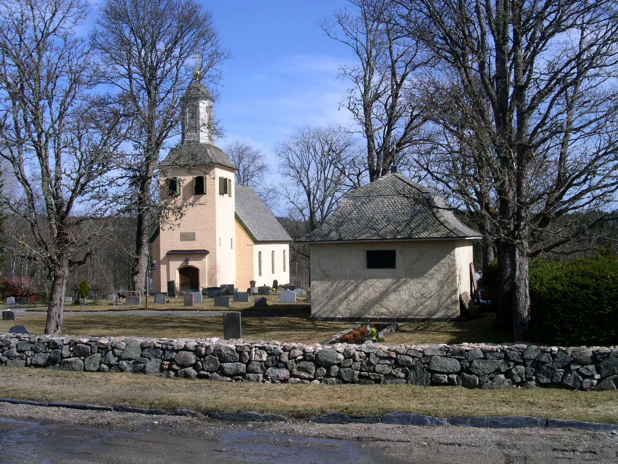 Photo showing: Gåsborn Church, Filipstads municipality, Sweden