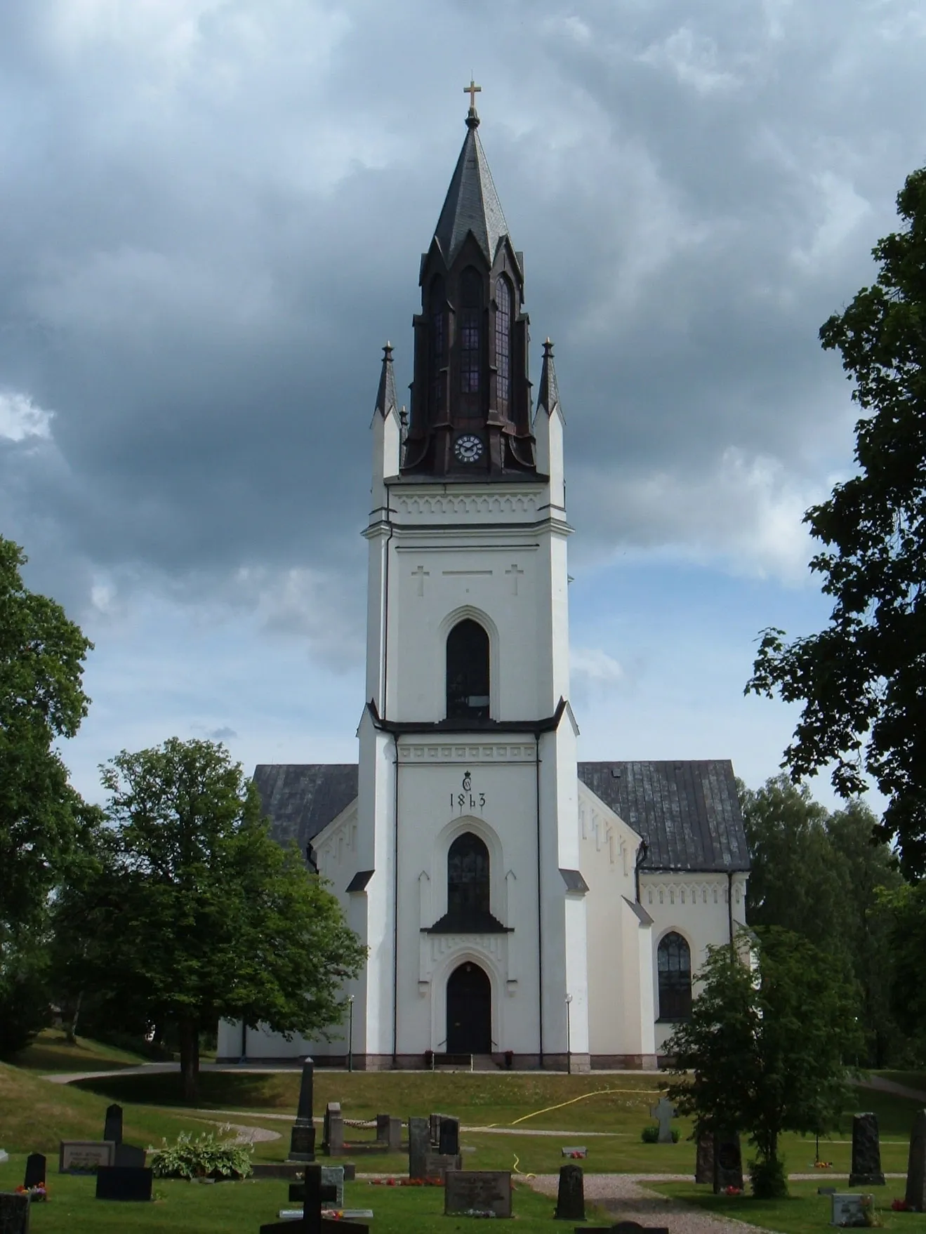 Photo showing: Skinnskattebergs kyrka