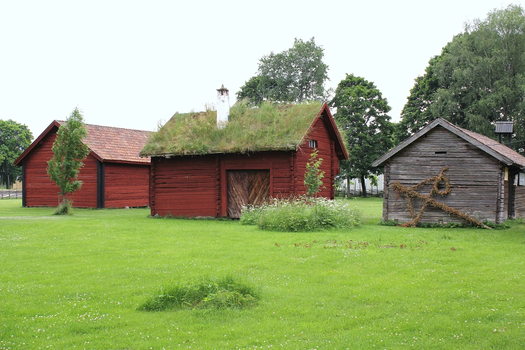 Photo showing: Nora hembygdsgård i Tärnsjö, Nora socken, Heby kommun.