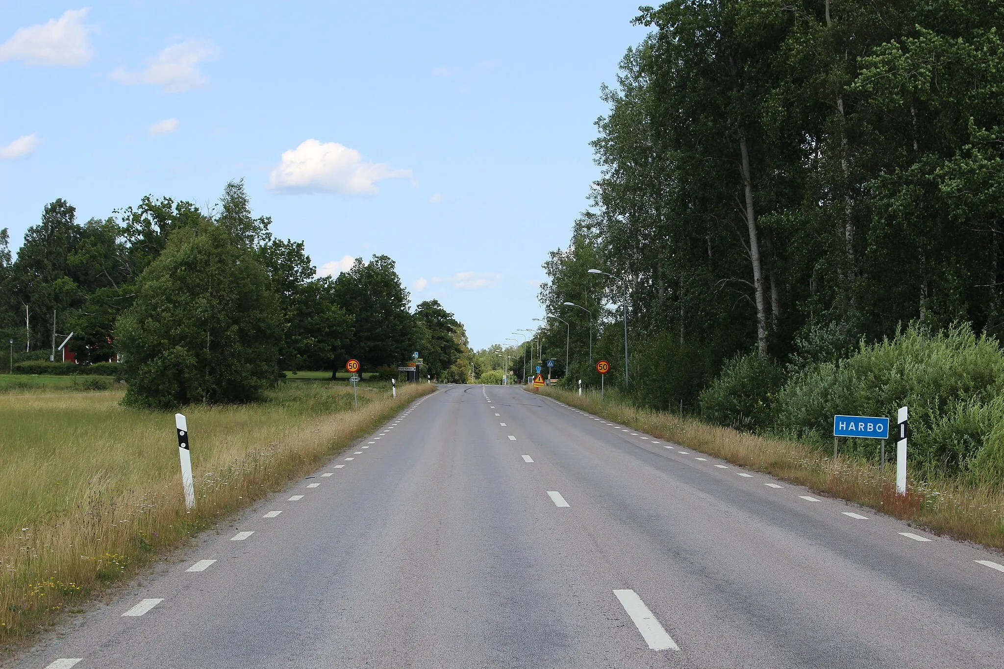 Photo showing: Vy mot nordost i Harbo.