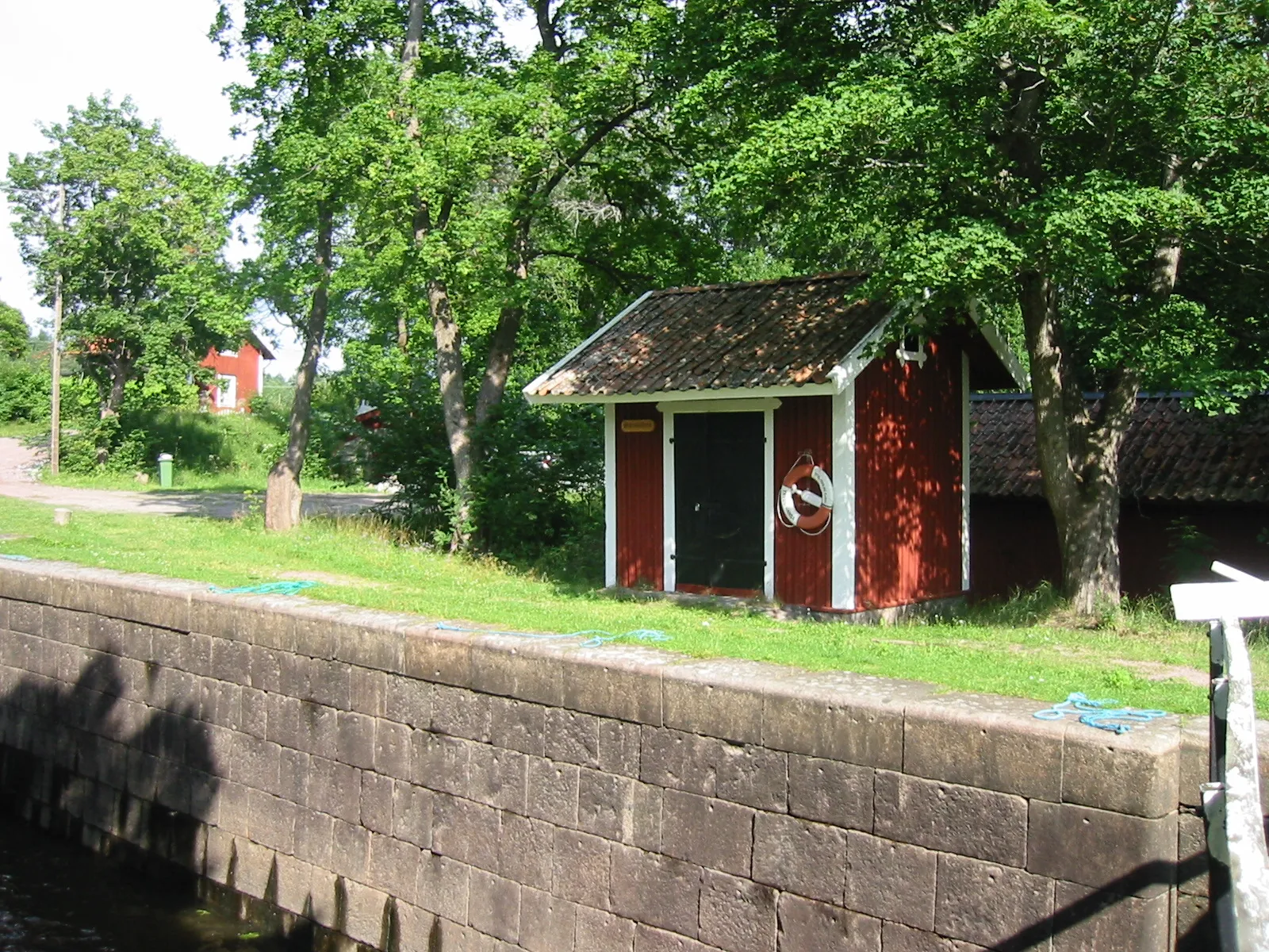 Photo showing: The canal lock in Sörstafors.