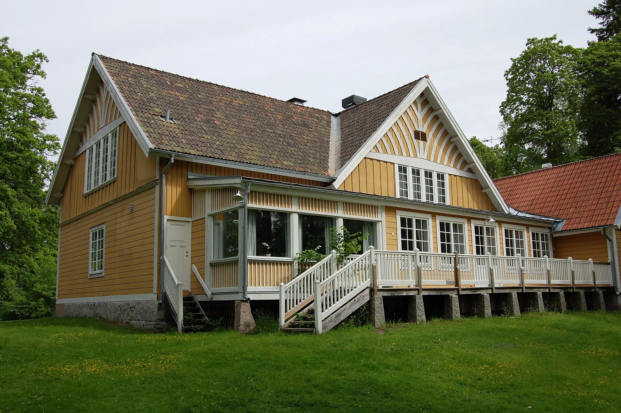Photo showing: Societetshuset på Sätra brunn (kurort)