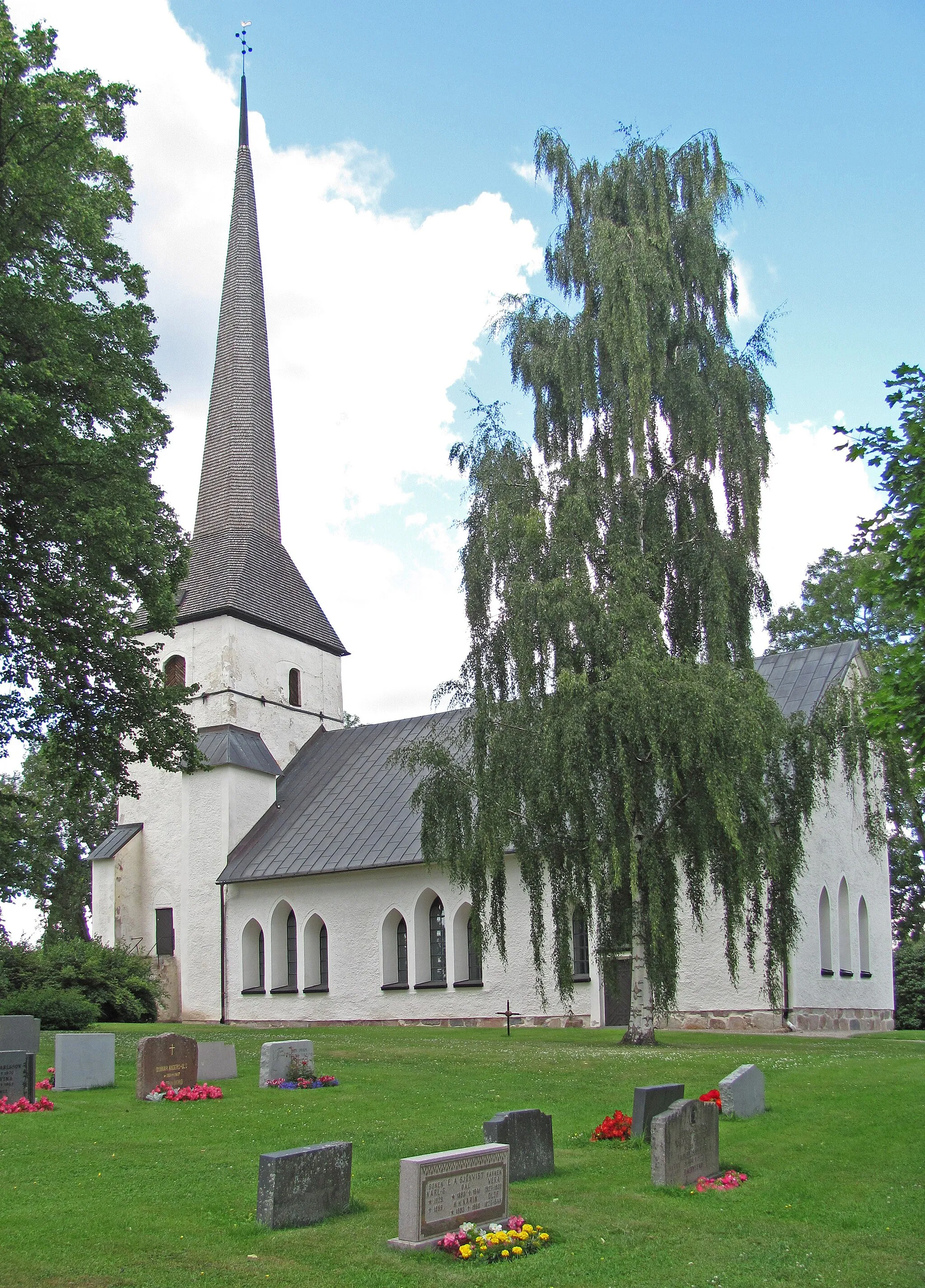 Photo showing: Medåkers kyrka