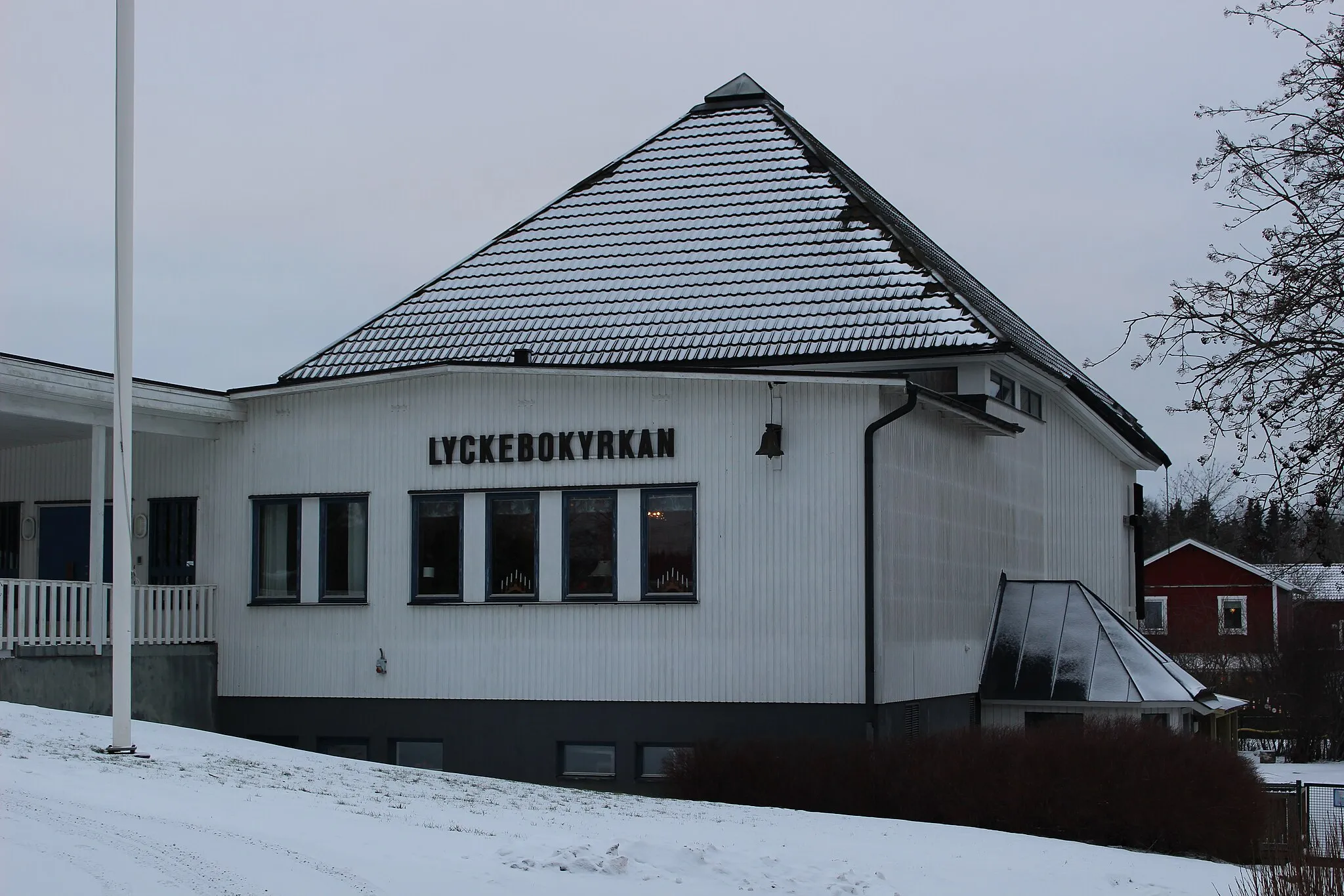 Photo showing: Lyckebokyrkan i Storvreta.