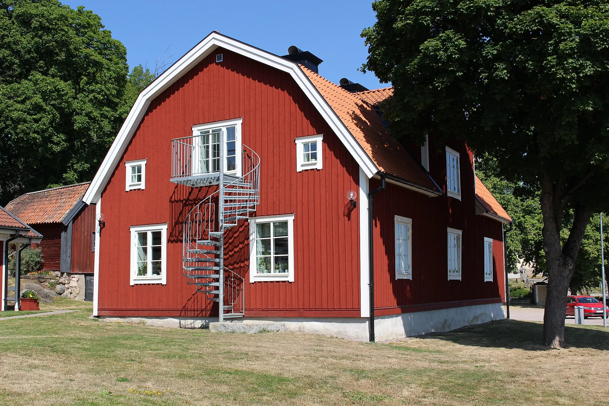 Photo showing: in the RAÄ buildings database.