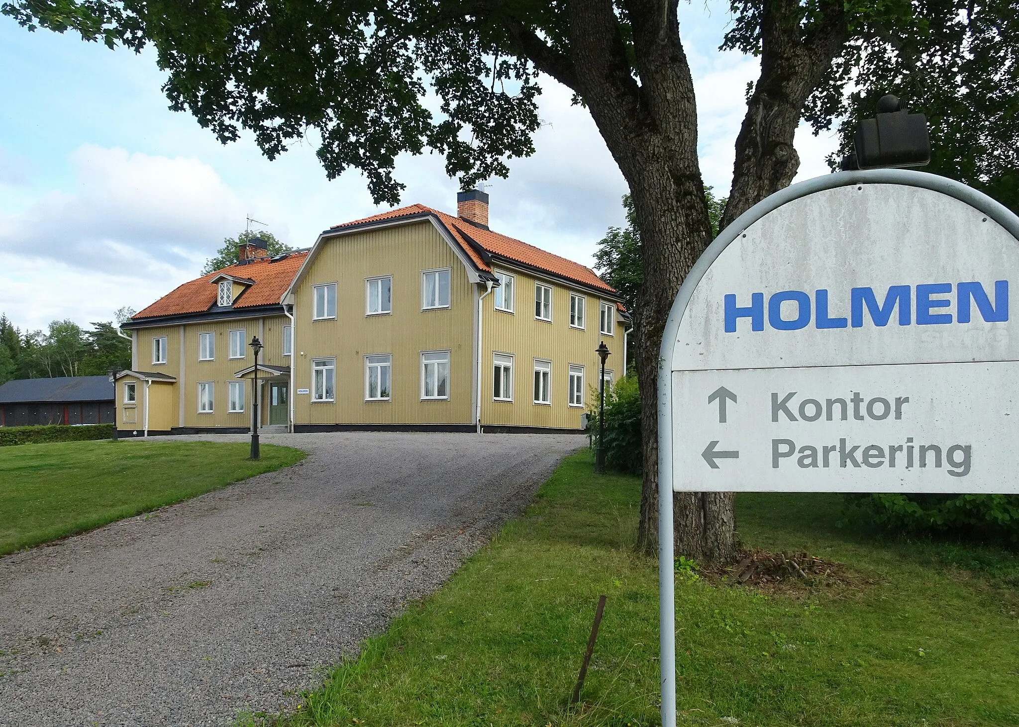 Photo showing: Holmens kontor, Länna