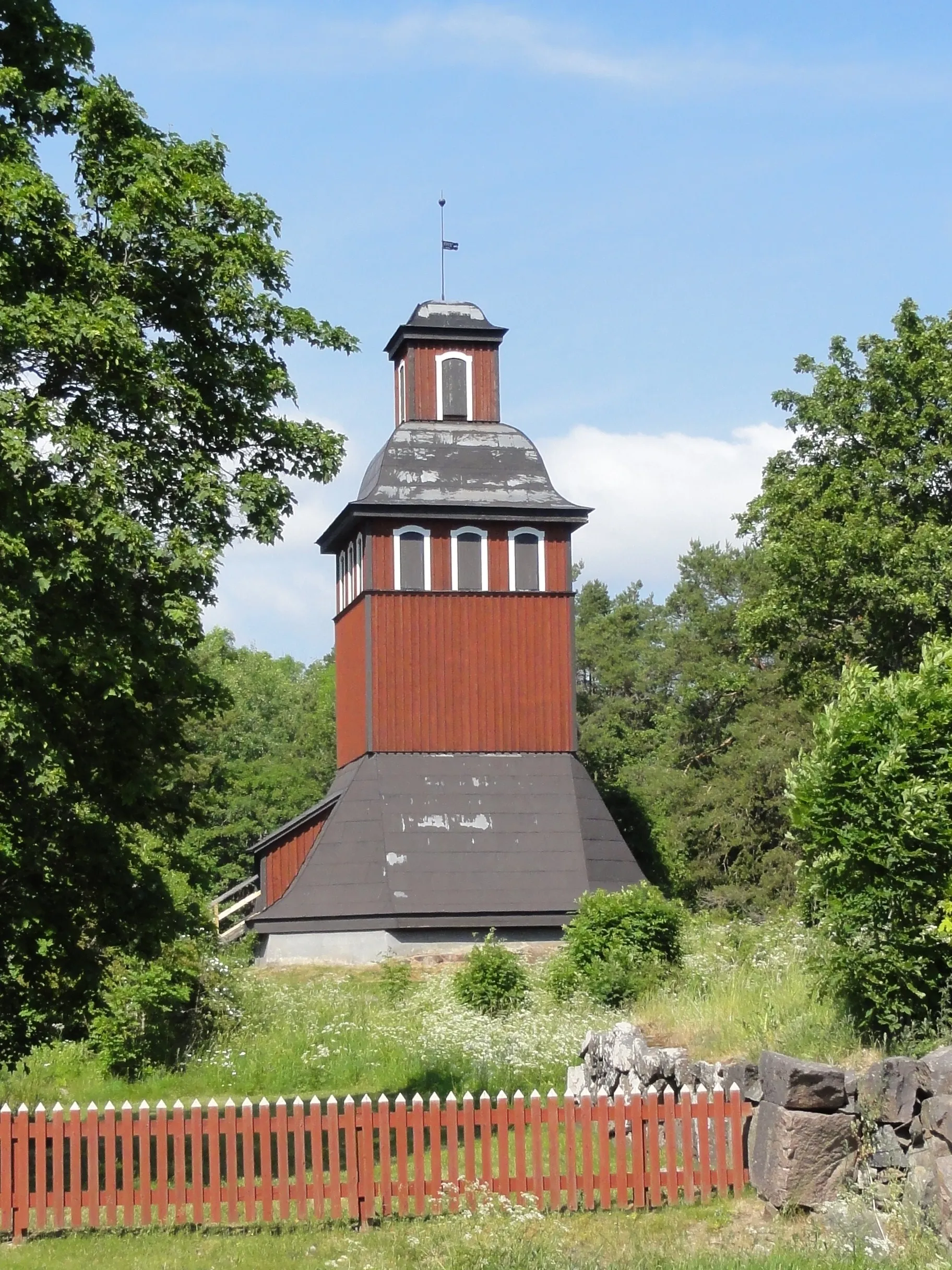 Photo showing: Belfry of Knutby