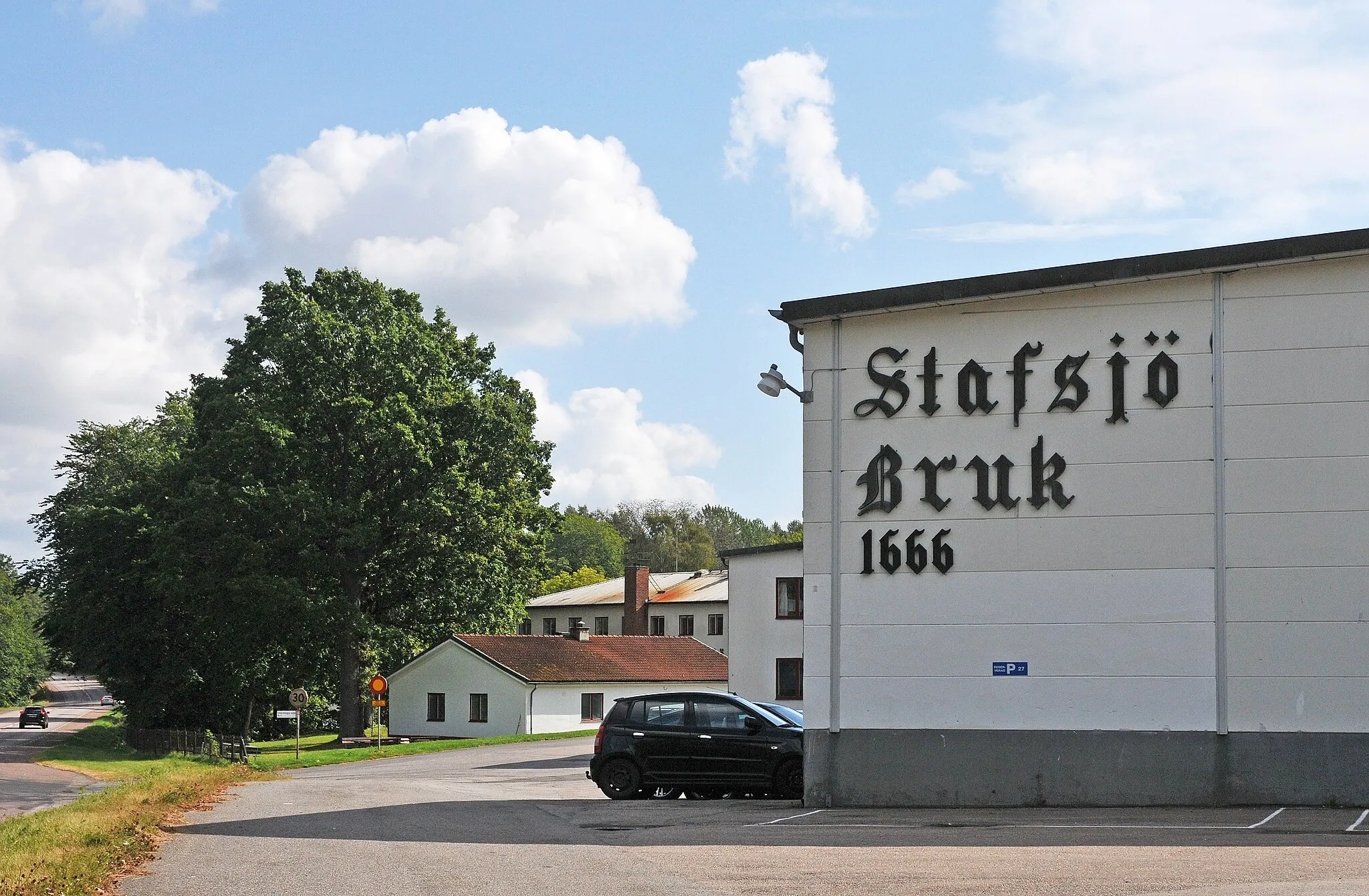 Photo showing: Stavsjö Bruk.