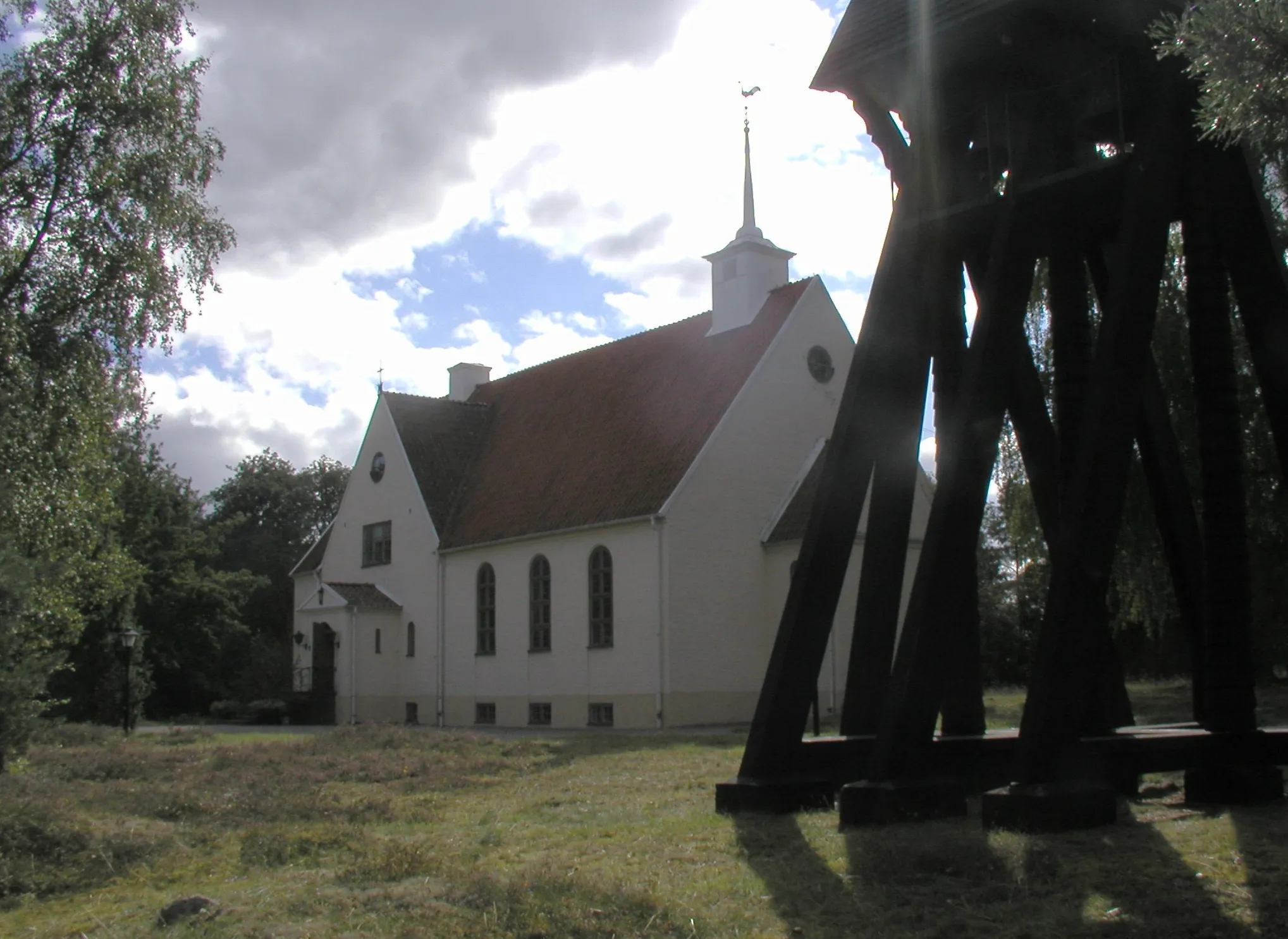 Photo showing: Hällby church, Hällbybrunn, Eskilstuna, Sweden