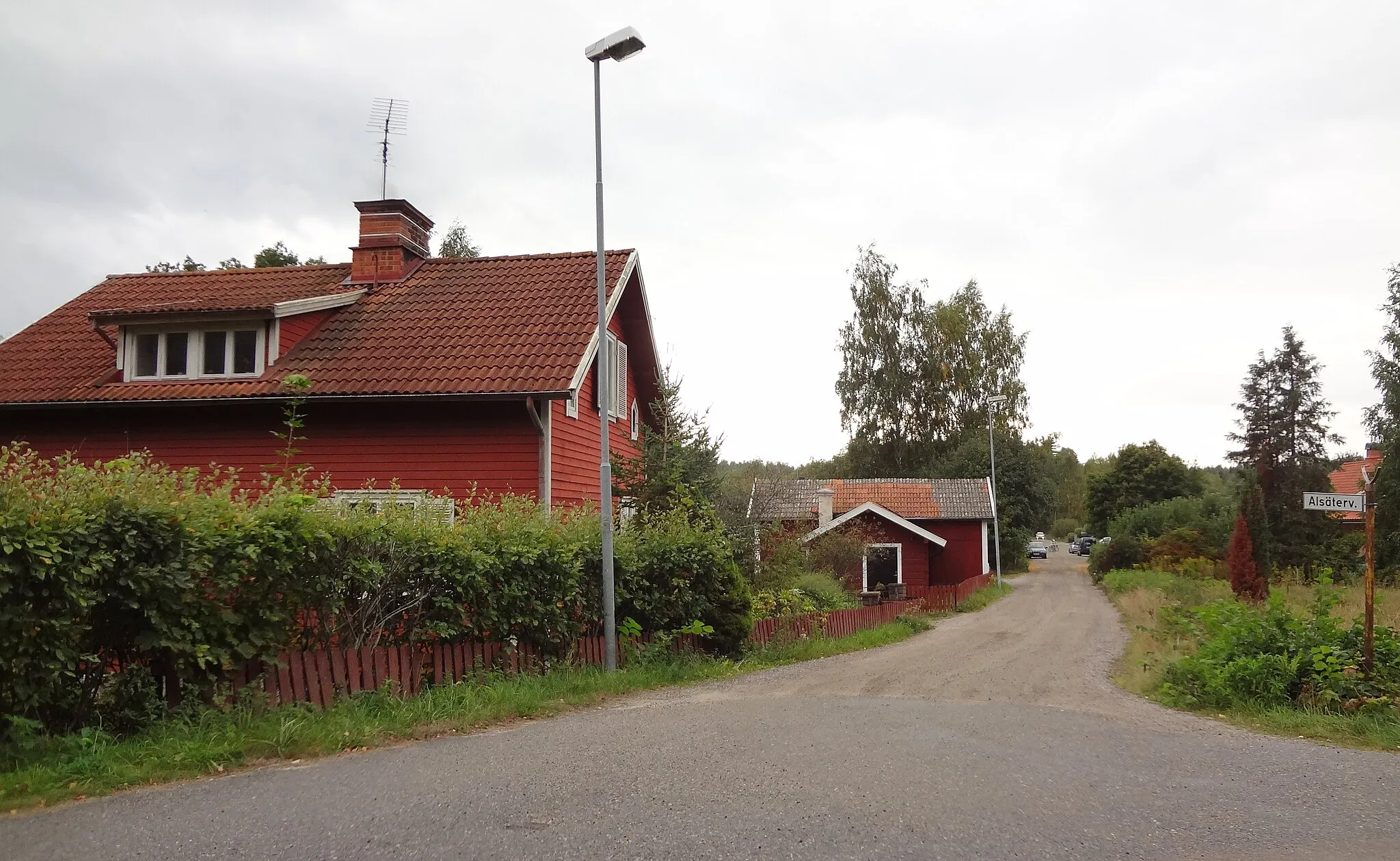 Photo showing: Alsätervägen i stadsdelen Flacksta i Eskilstuna.