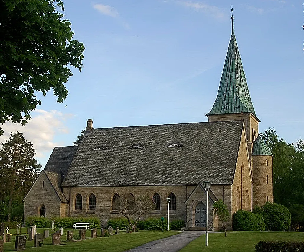 Photo showing: Skagershults kyrka, Hasselfors, Laxå Sweden.