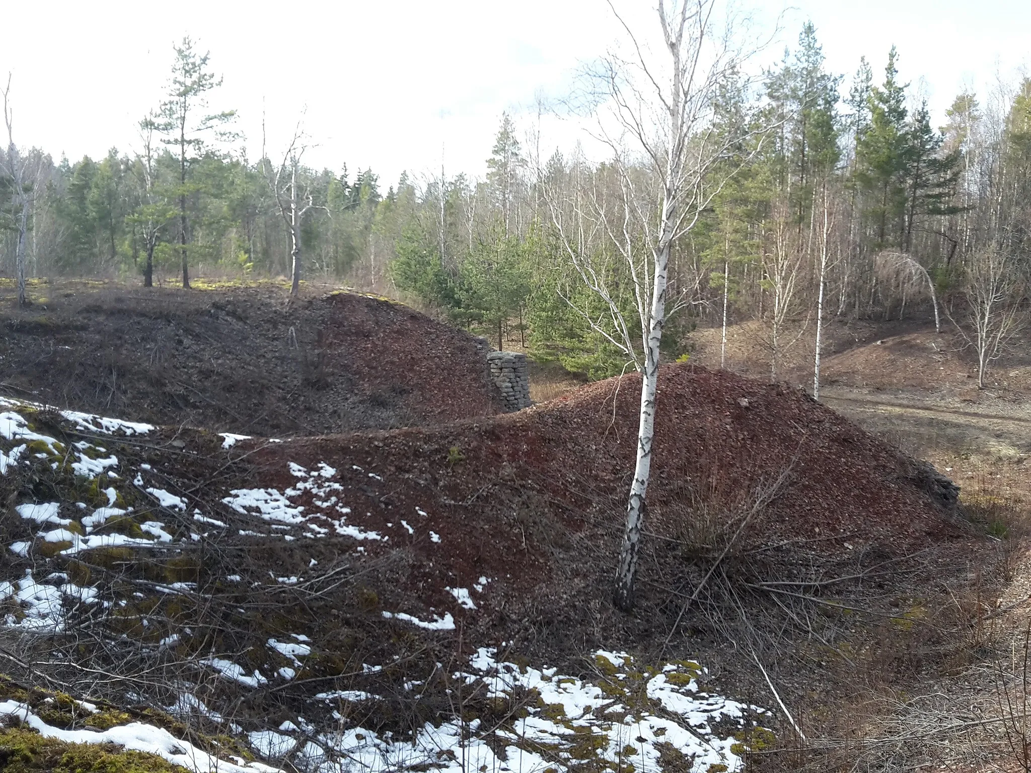 Photo showing: Kalkugnarna i Hällabrottet