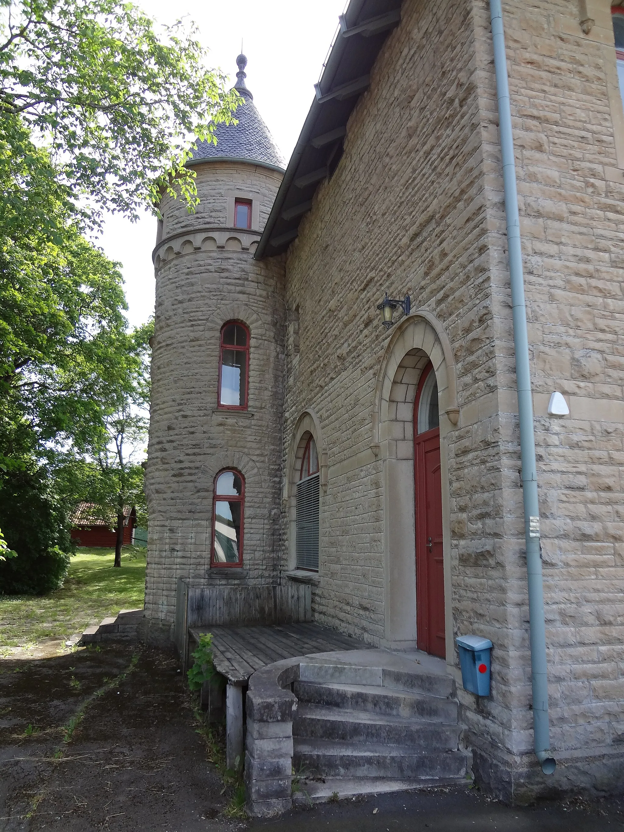 Photo showing: Östra gaveln