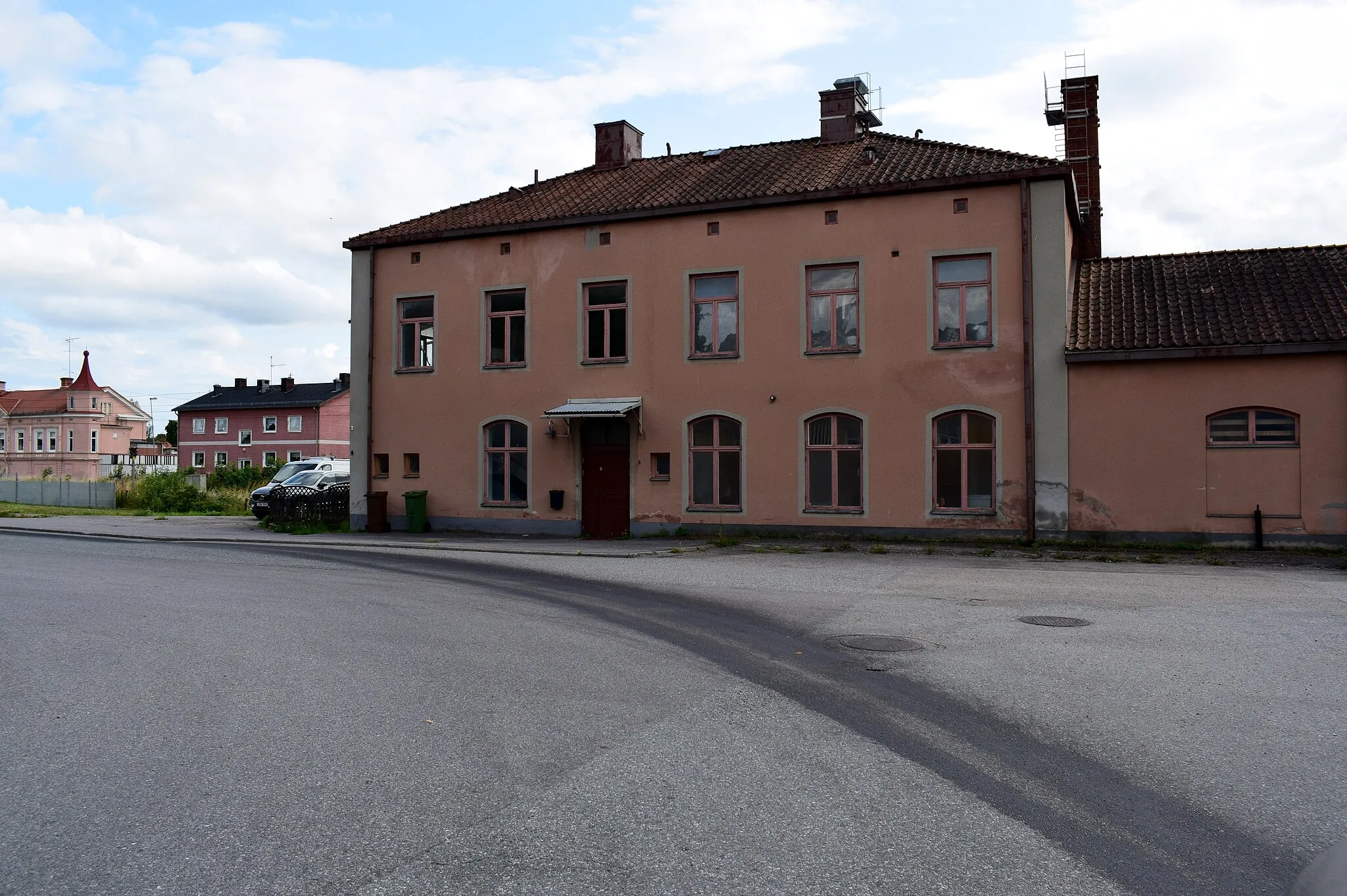 Photo showing: Järnvägsstation i Fellingsbro i augusti 2019