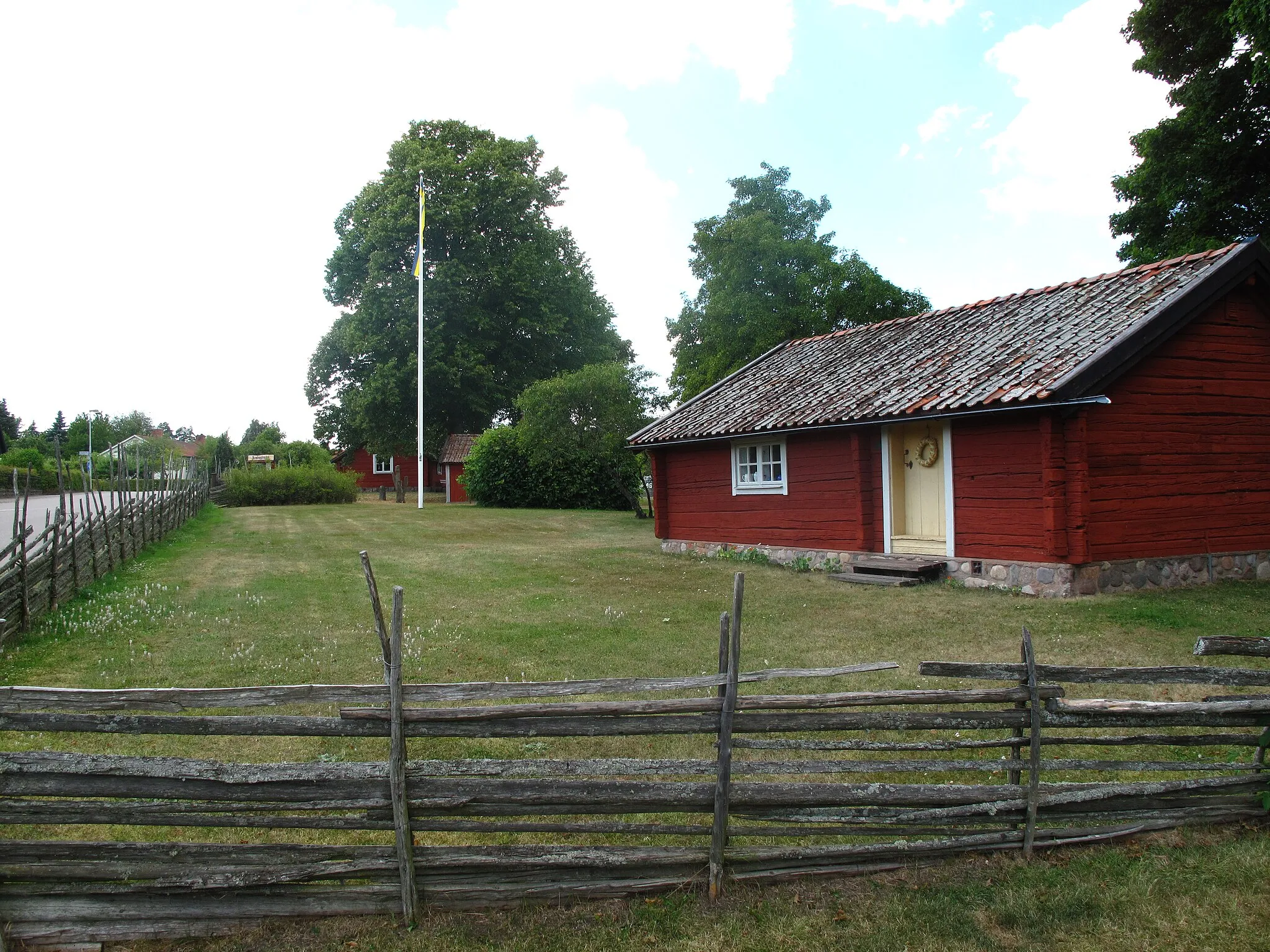 Photo showing: Hembygdsgården i Malmslätt