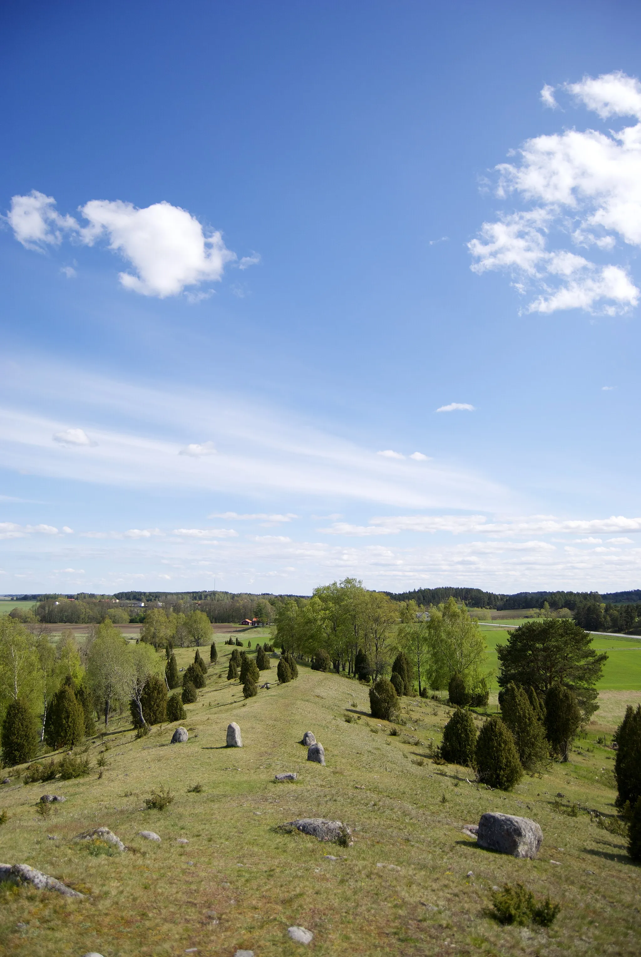 Photo showing: Utsikten från Vånsjöåsen