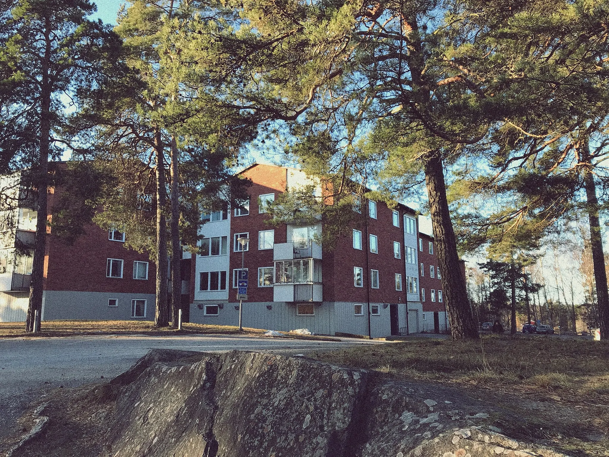 Photo showing: Bergsgatan area in Järna (Södertälje Municipality, Sweden)