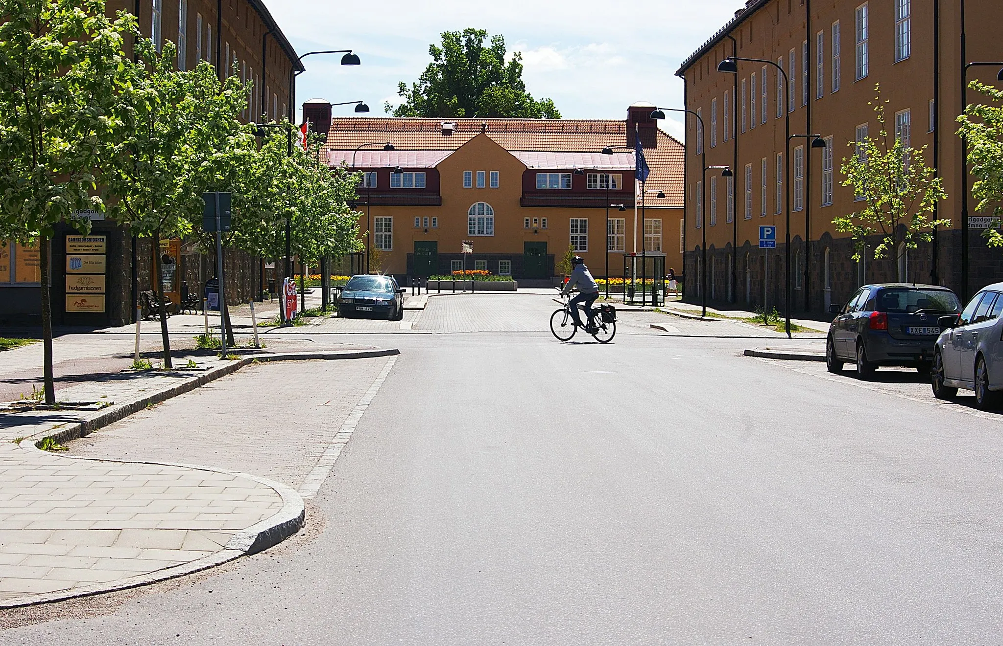 Photo showing: Brigadgatan och Kompanigatan, Garnisonen i Linköping.