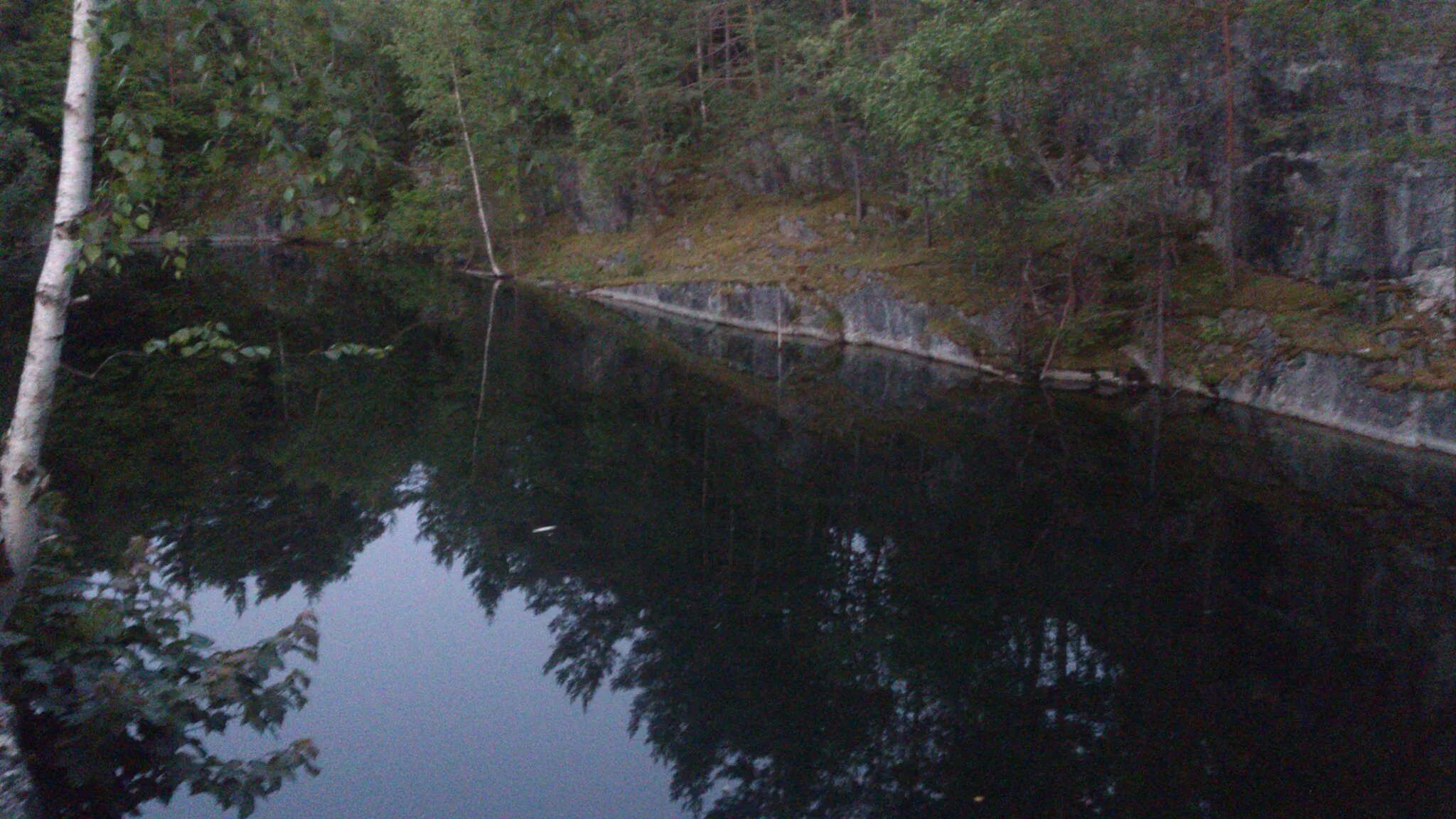 Photo showing: Stora brottet, Marmorbruket, Kolmården.