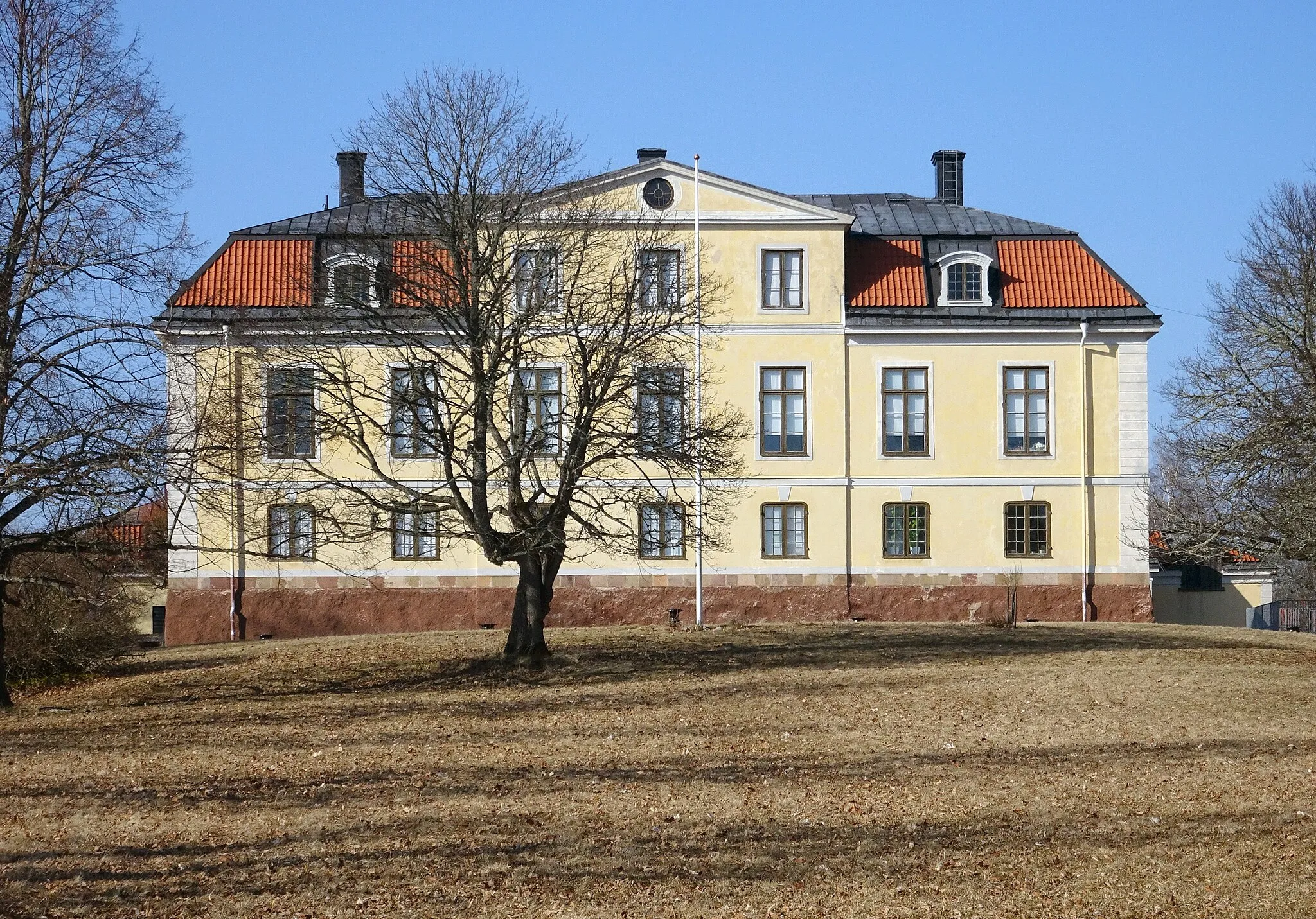 Photo showing: Heby slott huvudbyggnad, byggår 1778 Erik Palmstedt (Arkitekt)