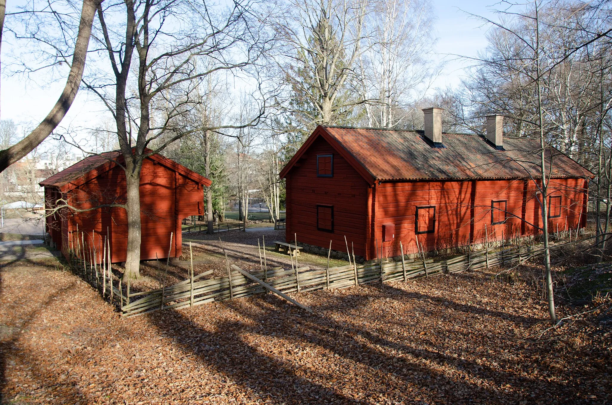 Photo showing: Krogsfallsgården sedd från söder