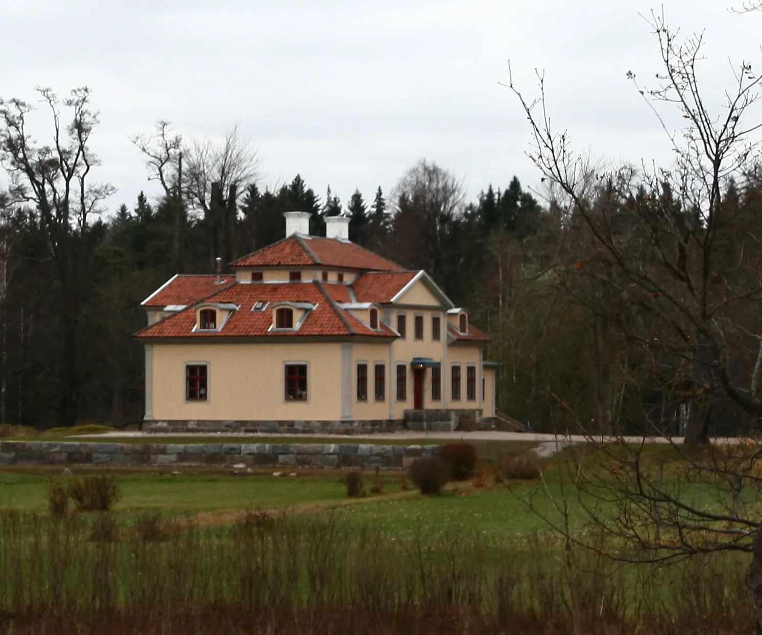 Photo showing: Haddebo mansion, Svennevads socken, Närke, Sweden.