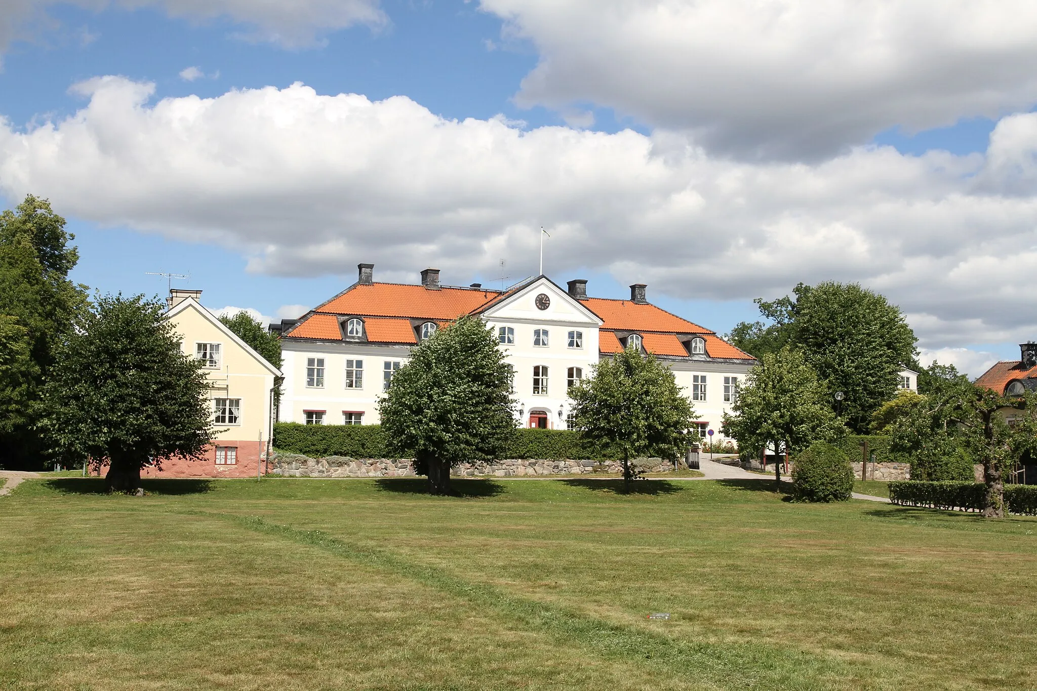 Photo showing: Stjärnholms slott, Oxelösund 31 juli 2016.
Framsidan.
