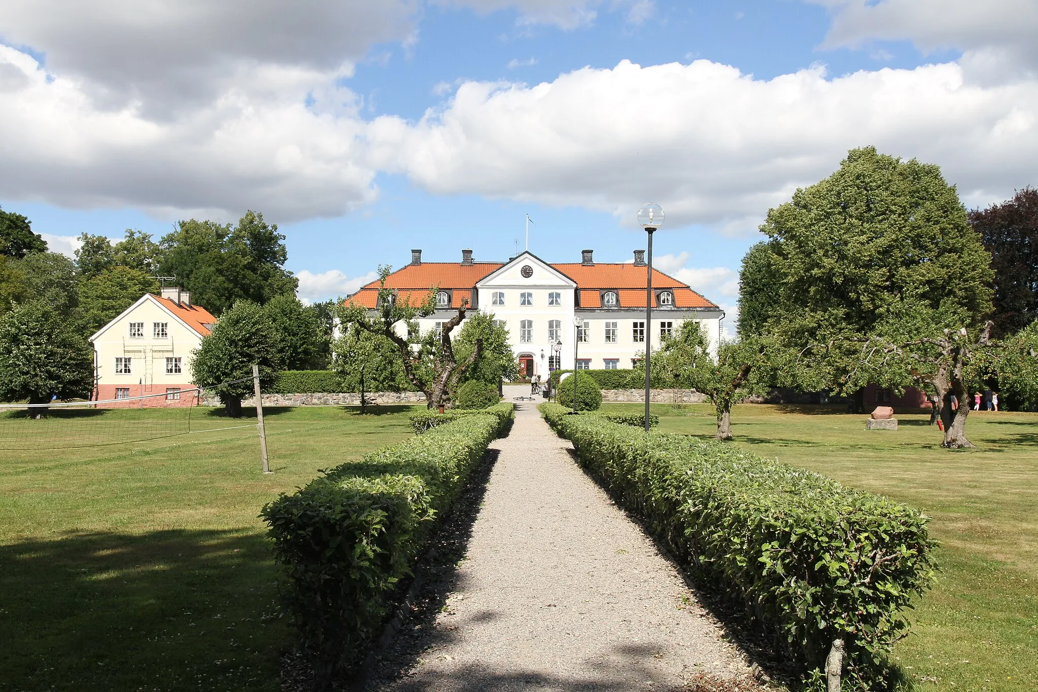 Photo showing: Stjärnholms slott, Oxelösund 31 juli 2016.
Framsidan.