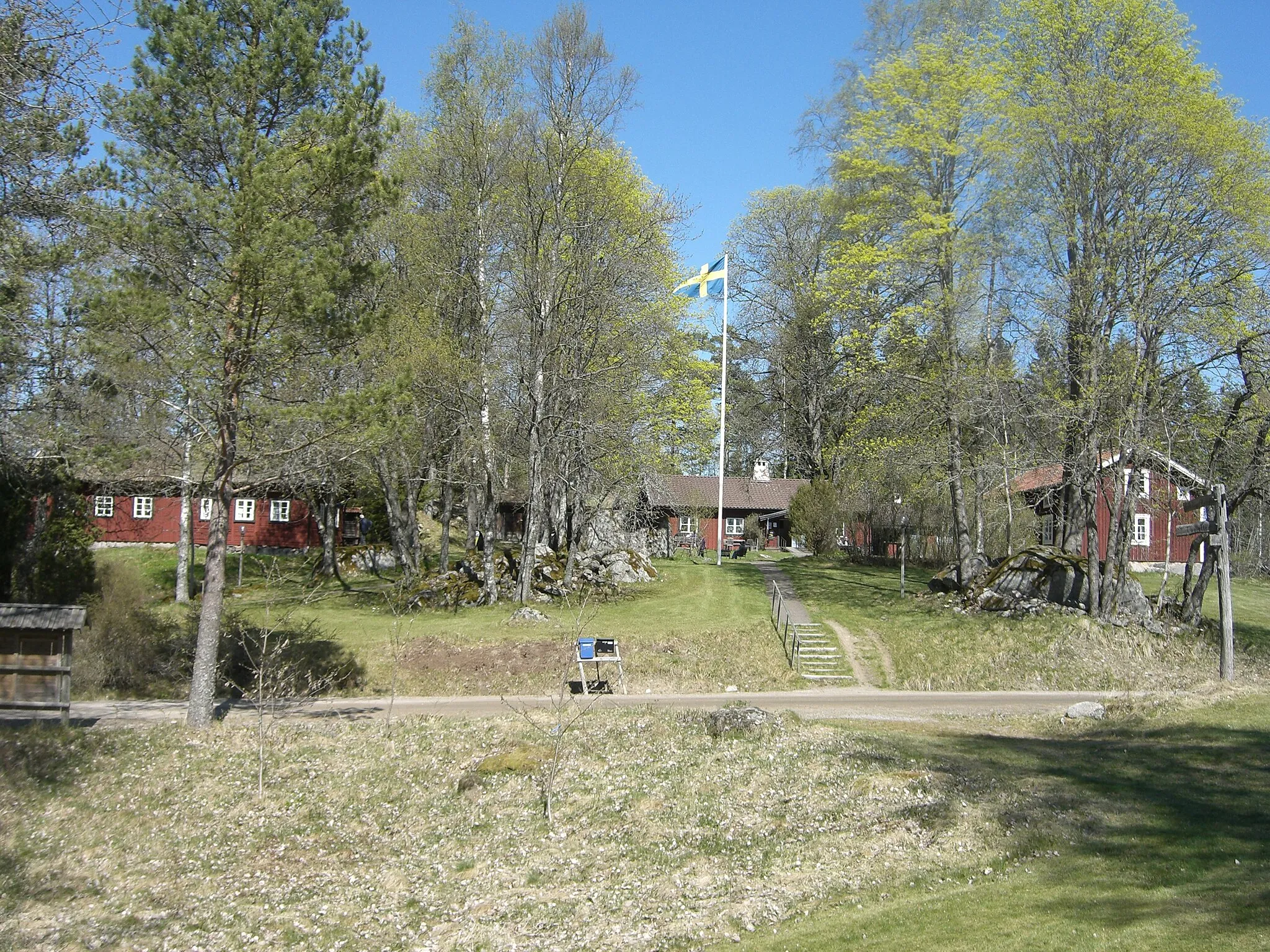 Photo showing: Café in the village of Tivedstorp in Sweden