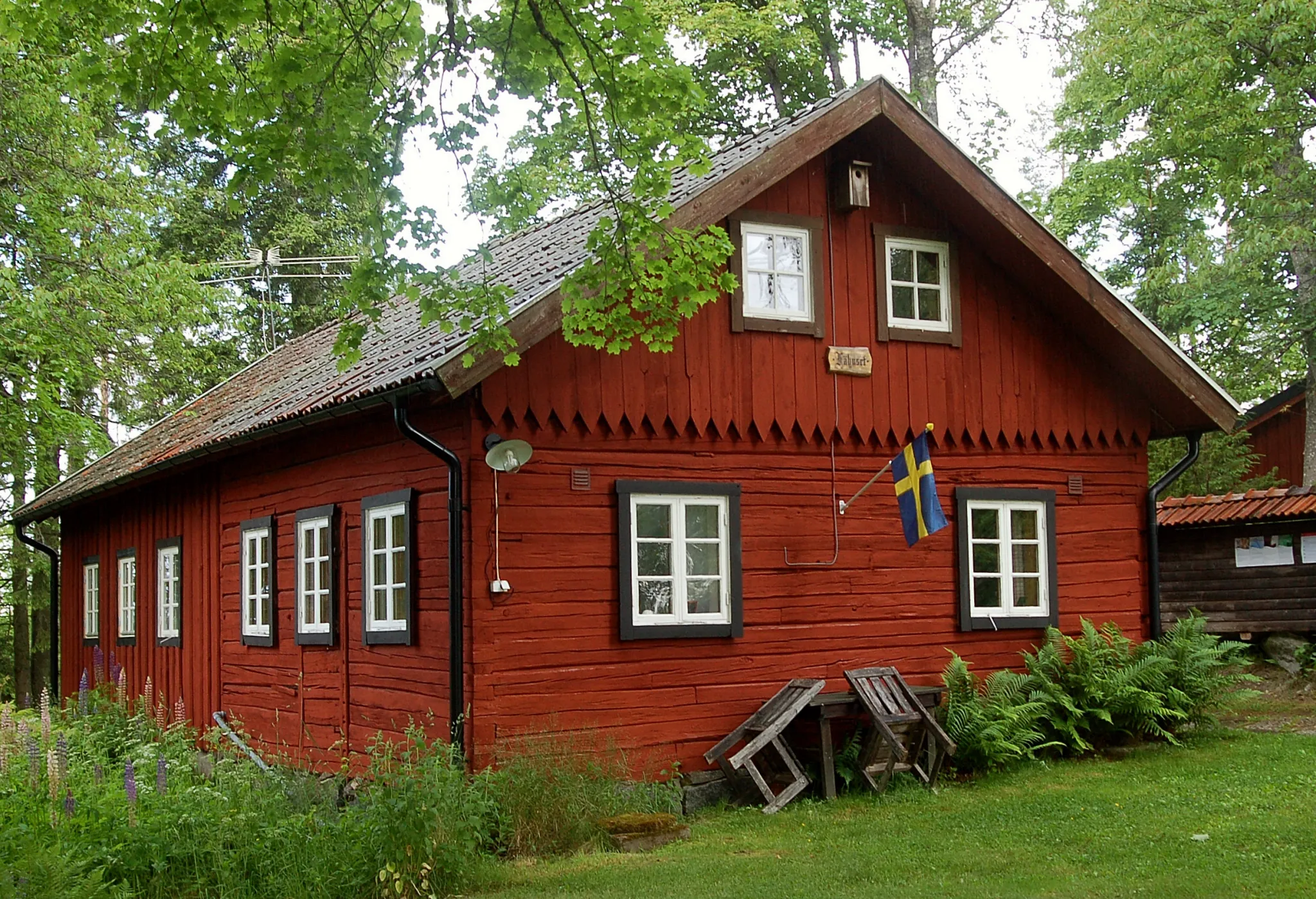 Photo showing: Fähuset i Tivedstorp, Tived, Laxå Sweden.