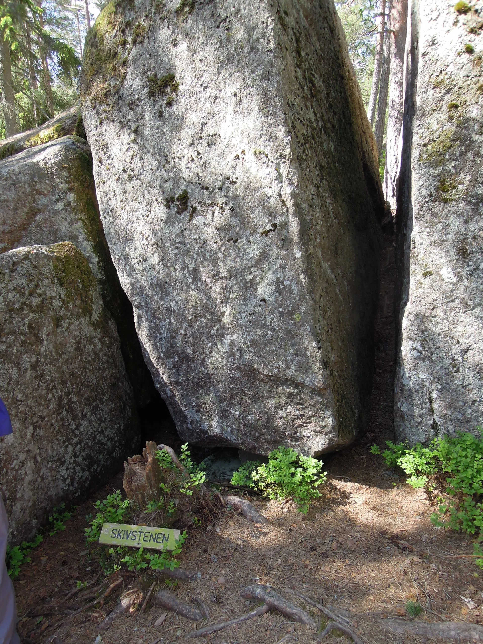 Photo showing: Naturreservatet Skärmarbodabergen Skivstenen