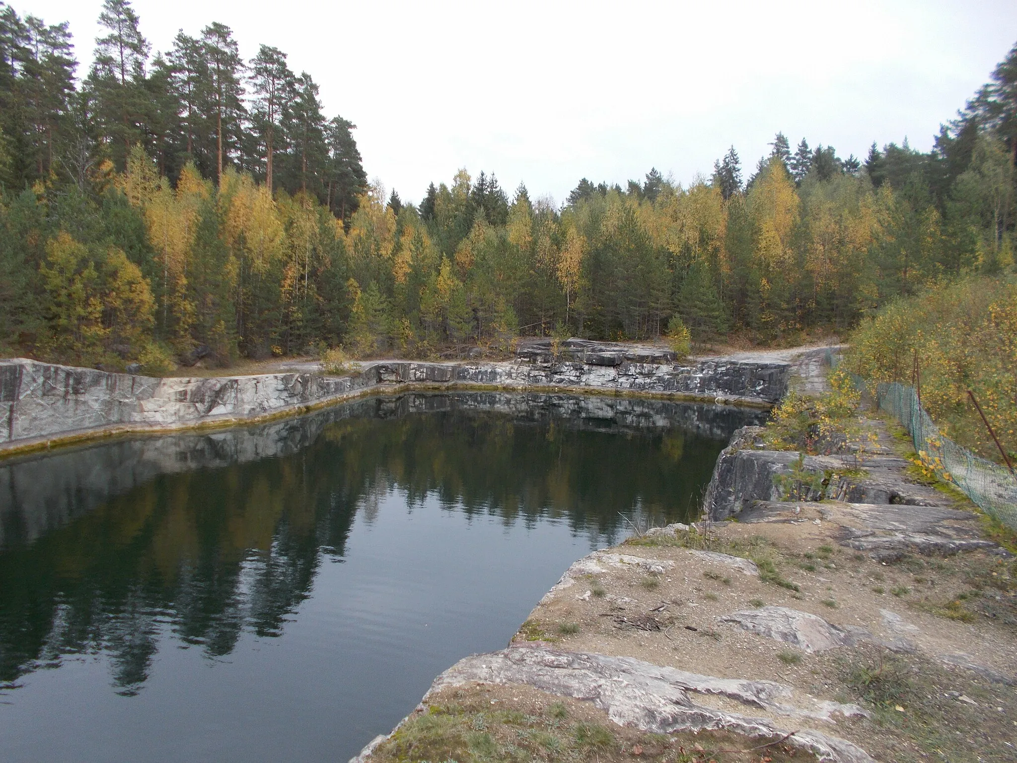 Photo showing: Tåsta naturreservat är ett område i Örebro kommun där det förr har brutits kalk.