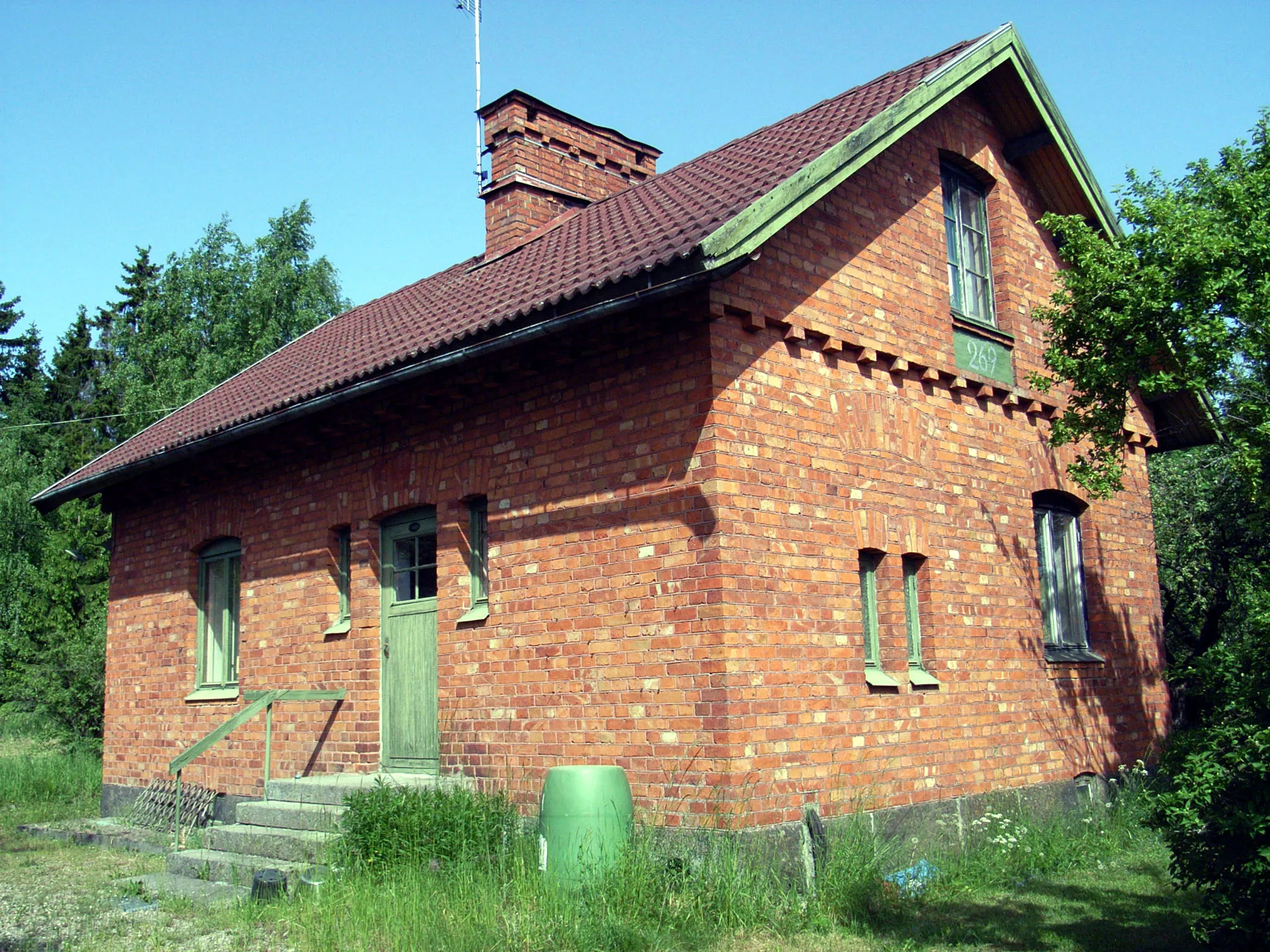 Photo showing: Banvaktstugan iSpannarboda.