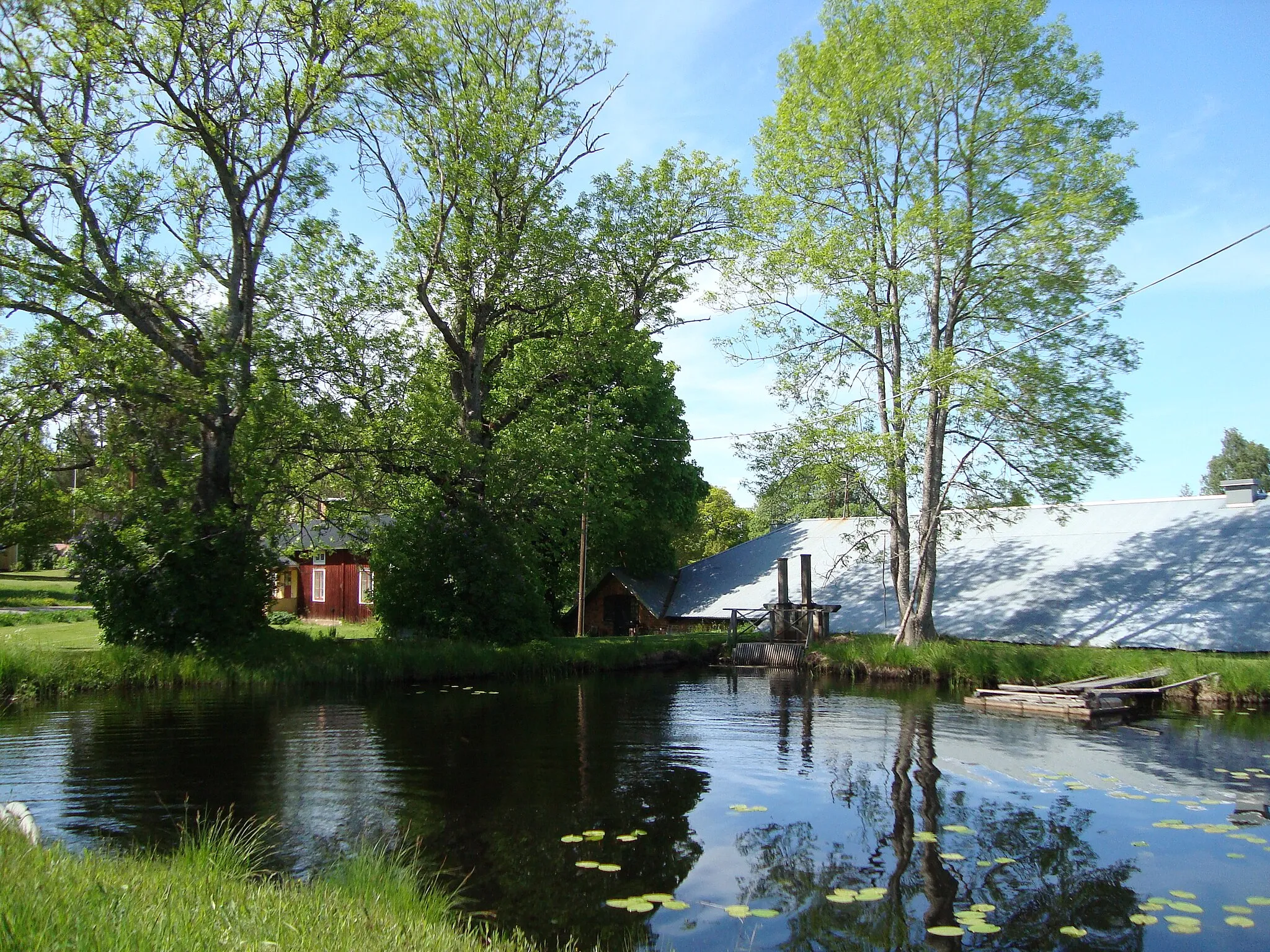 Photo showing: Old iron works of Gammelstilla, Hofors Municipality, Sweden