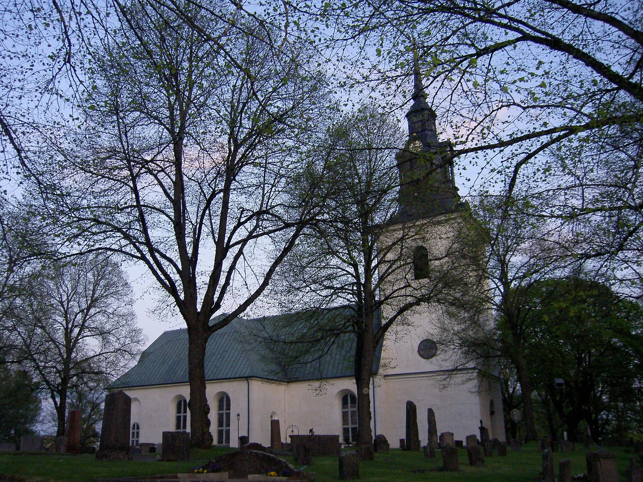 Photo showing: Västerlövsta church, Heby, Sweden