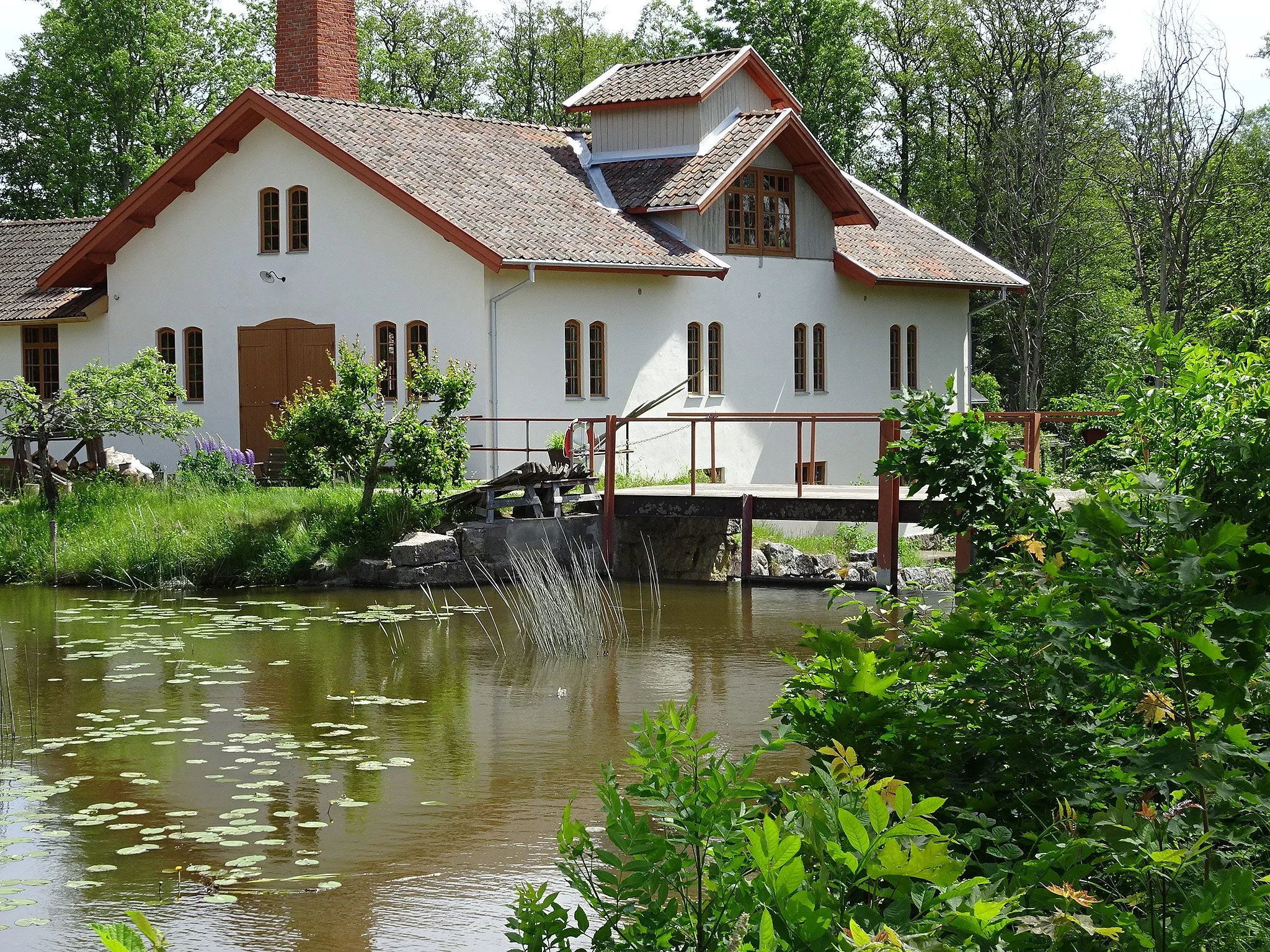 Photo showing: Forsby Kvarn Café, Simtuna Forsby, FJÄRDHUNDRA, close to Heby in Sweden