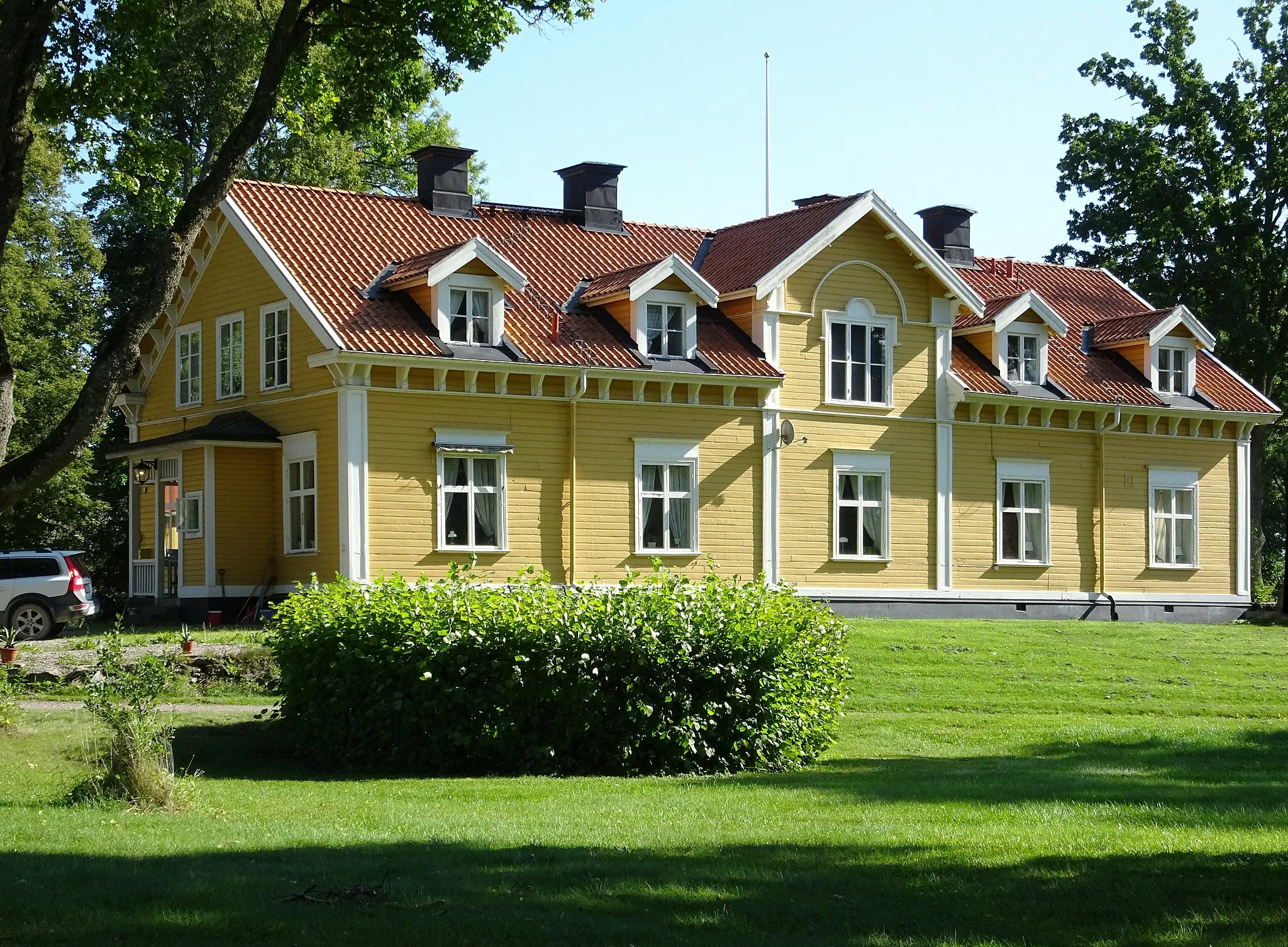 Photo showing: Abbotsnäs gård, huvudbyggnad