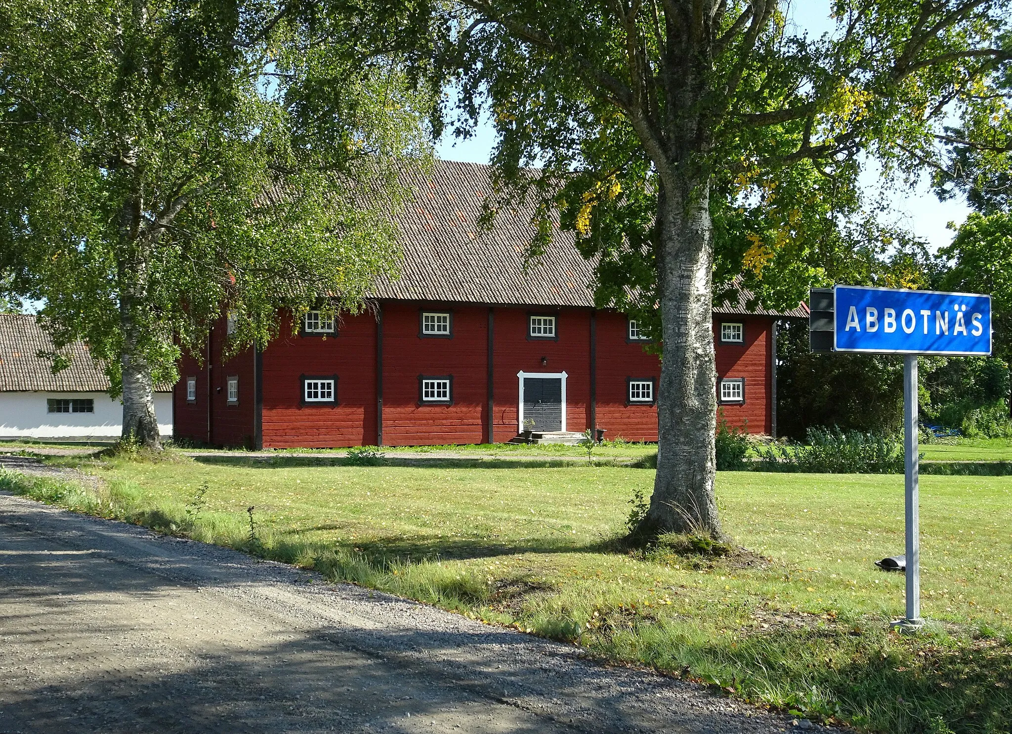 Photo showing: Abbotsnäs gård, magasin